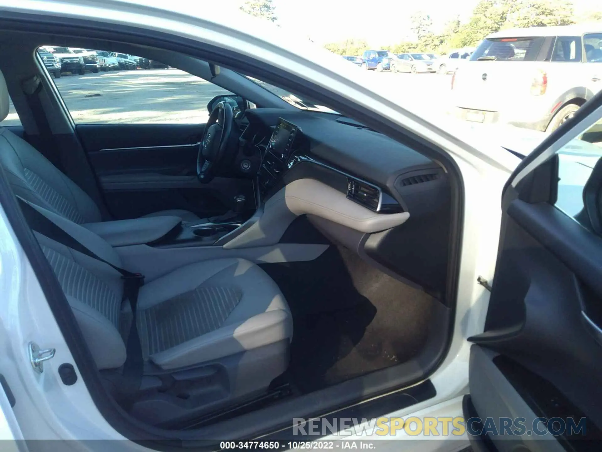 5 fotografías del automóvil dañado 4T1G11AK0MU434317 TOYOTA CAMRY 2021