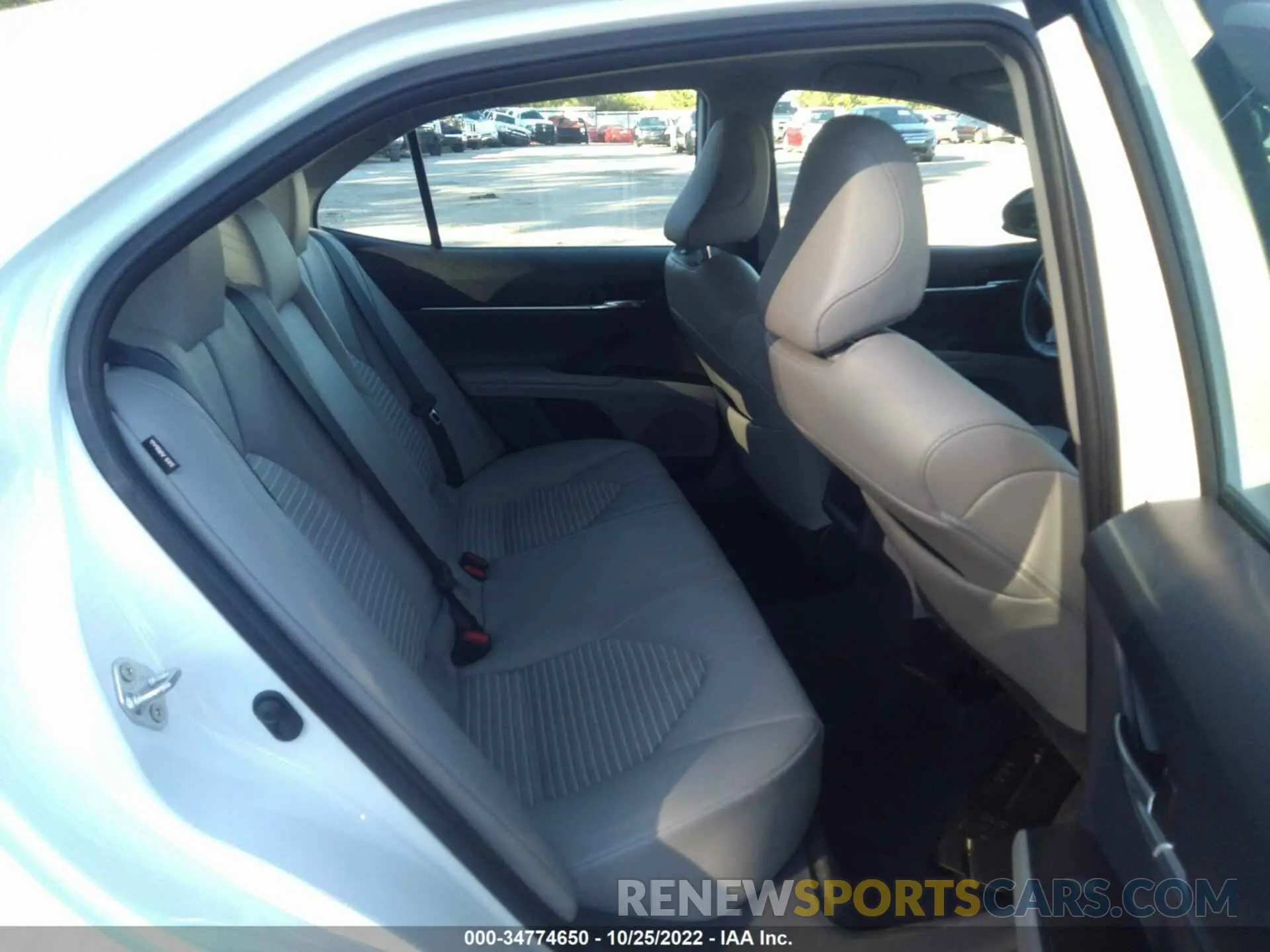8 fotografías del automóvil dañado 4T1G11AK0MU434317 TOYOTA CAMRY 2021