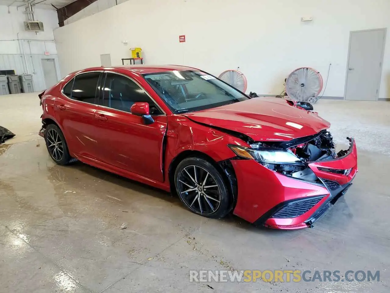 4 fotografías del automóvil dañado 4T1G11AK0MU440442 TOYOTA CAMRY 2021
