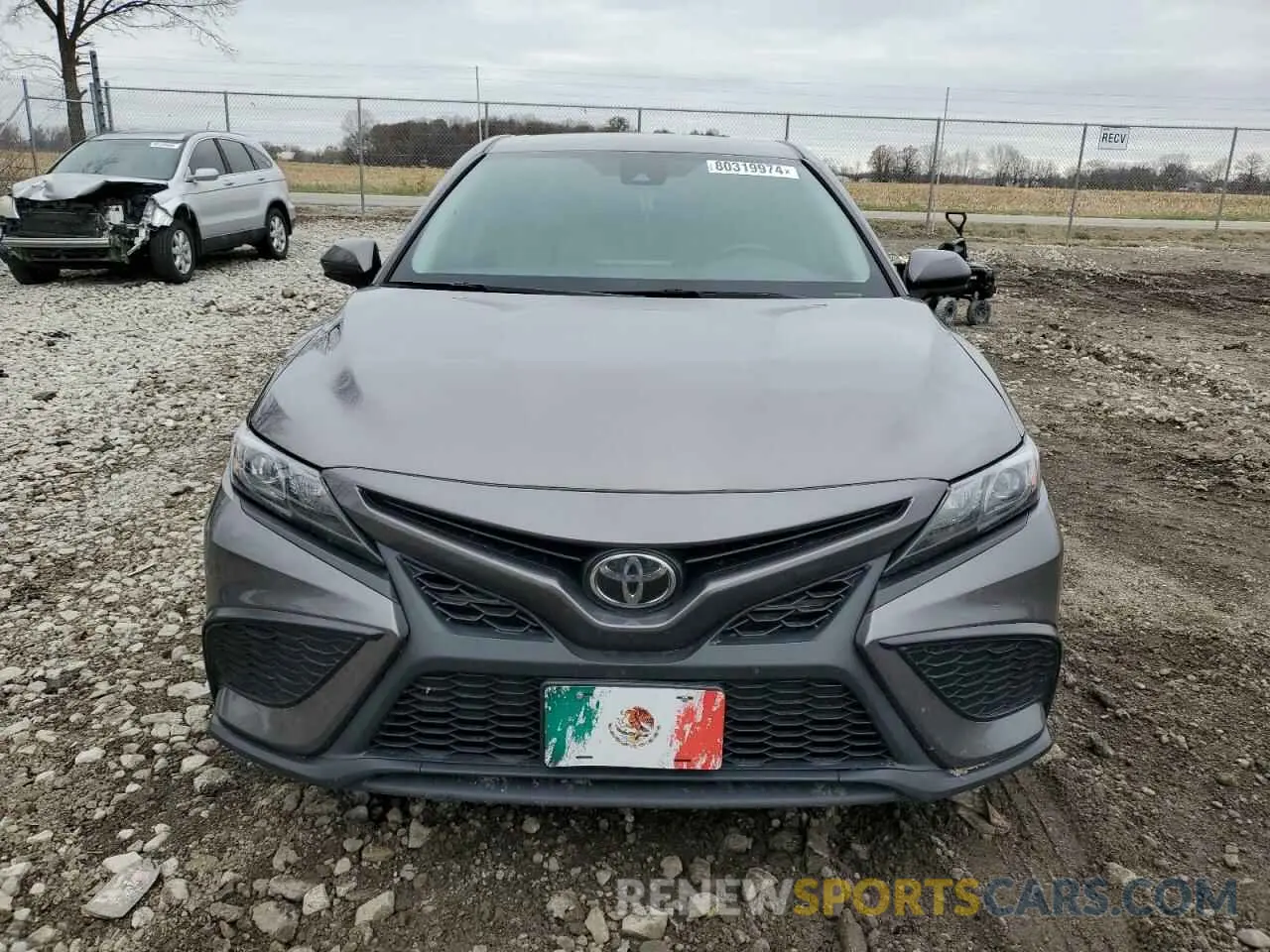 5 fotografías del automóvil dañado 4T1G11AK0MU446015 TOYOTA CAMRY 2021