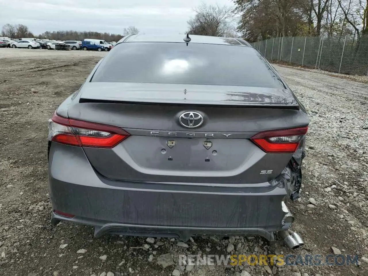 6 fotografías del automóvil dañado 4T1G11AK0MU446015 TOYOTA CAMRY 2021