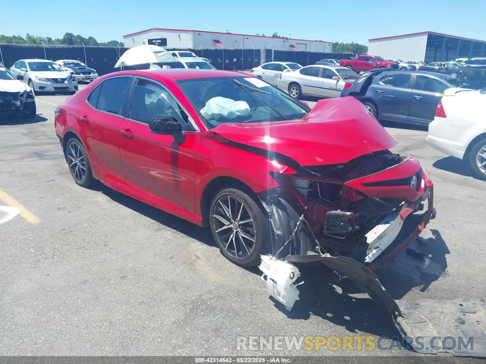 1 fotografías del automóvil dañado 4T1G11AK0MU448248 TOYOTA CAMRY 2021