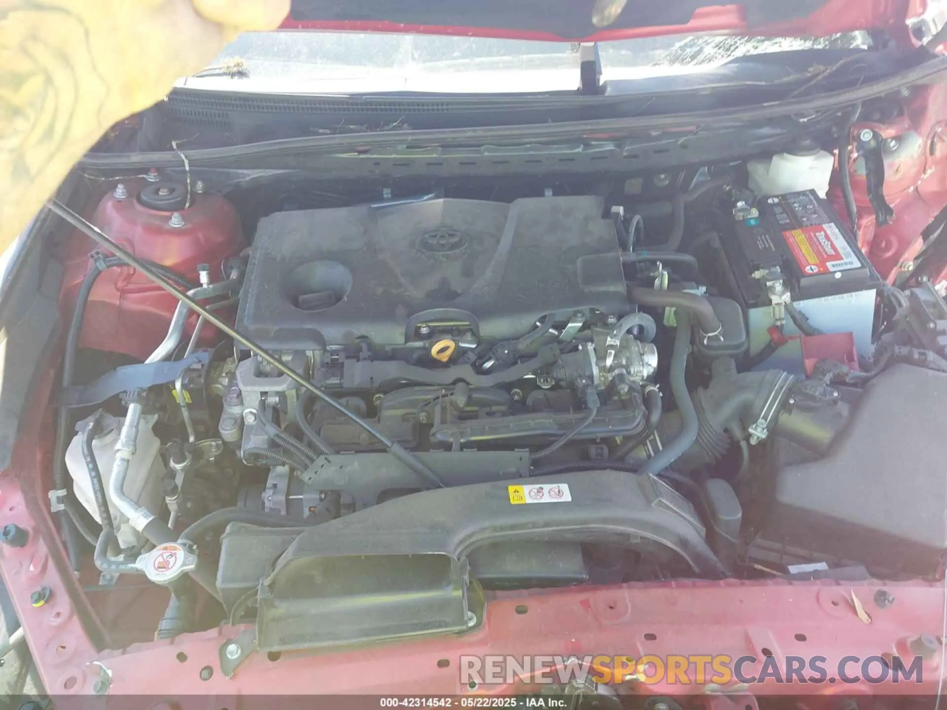 10 fotografías del automóvil dañado 4T1G11AK0MU448248 TOYOTA CAMRY 2021