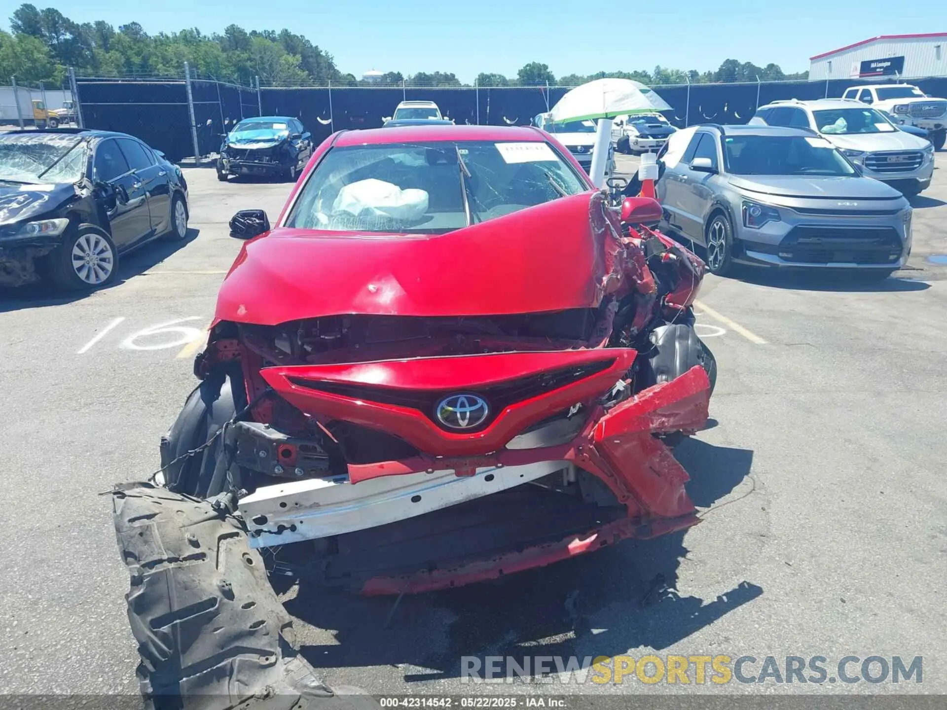 13 fotografías del automóvil dañado 4T1G11AK0MU448248 TOYOTA CAMRY 2021