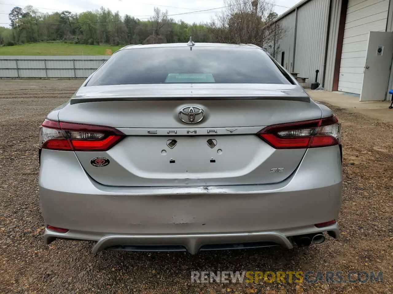 6 fotografías del automóvil dañado 4T1G11AK0MU454843 TOYOTA CAMRY 2021