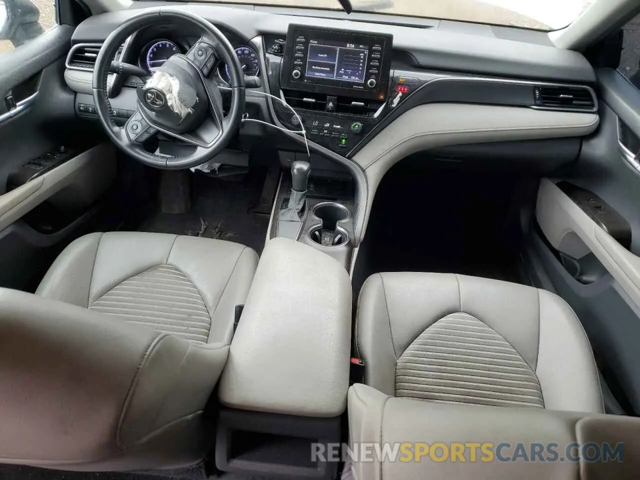 8 fotografías del automóvil dañado 4T1G11AK0MU454843 TOYOTA CAMRY 2021