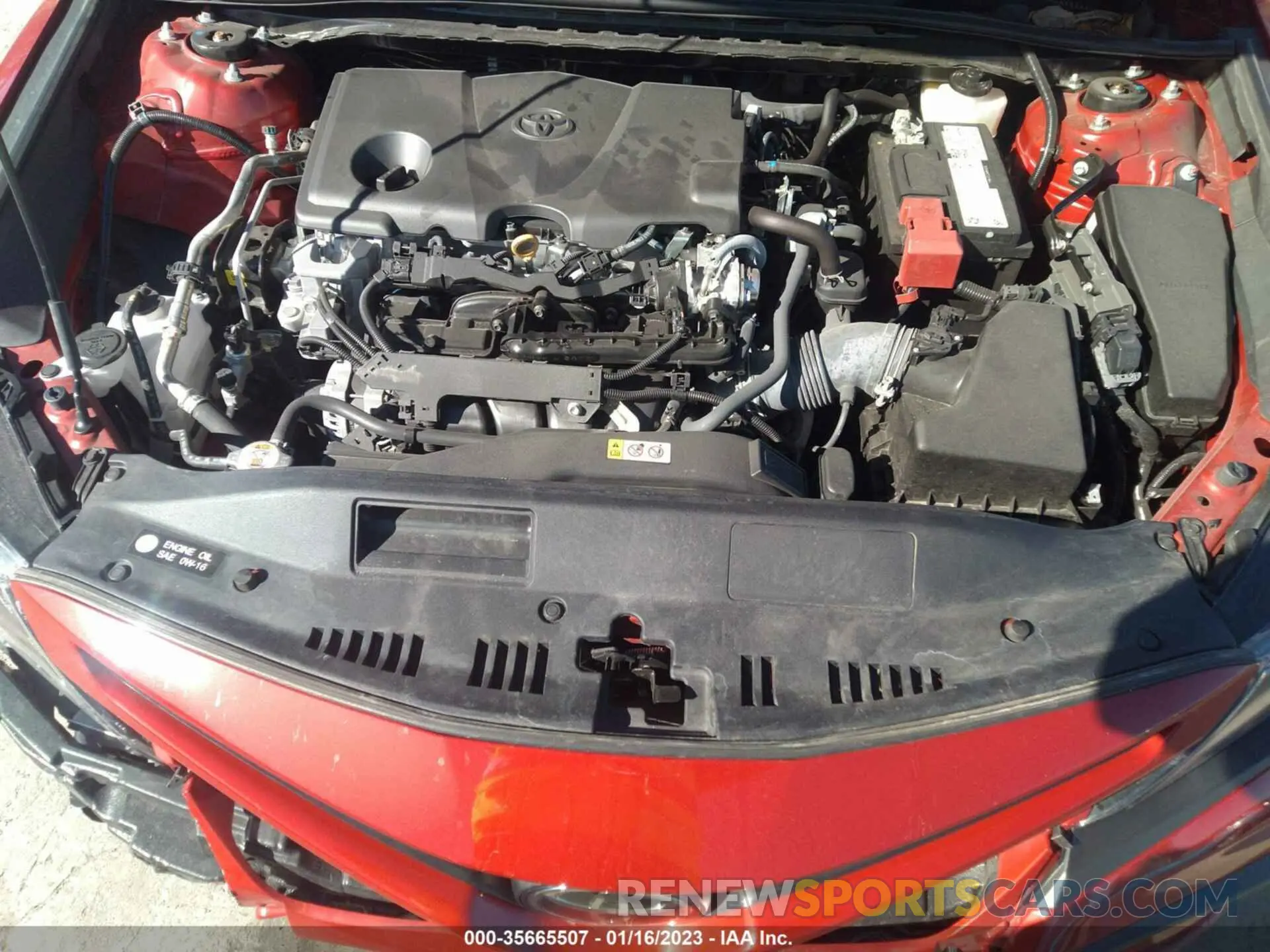 10 fotografías del automóvil dañado 4T1G11AK0MU475840 TOYOTA CAMRY 2021