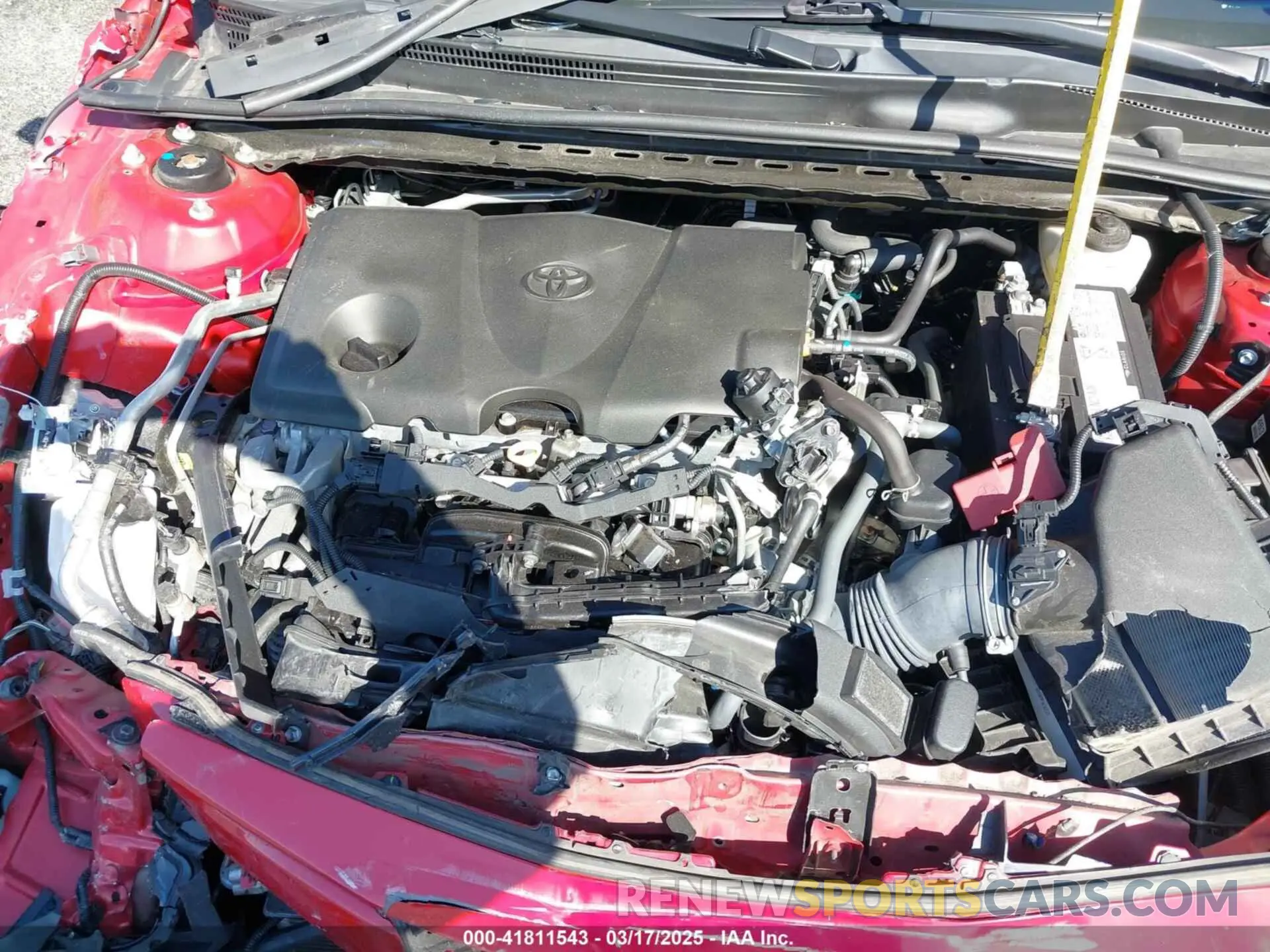 10 fotografías del automóvil dañado 4T1G11AK0MU482609 TOYOTA CAMRY 2021