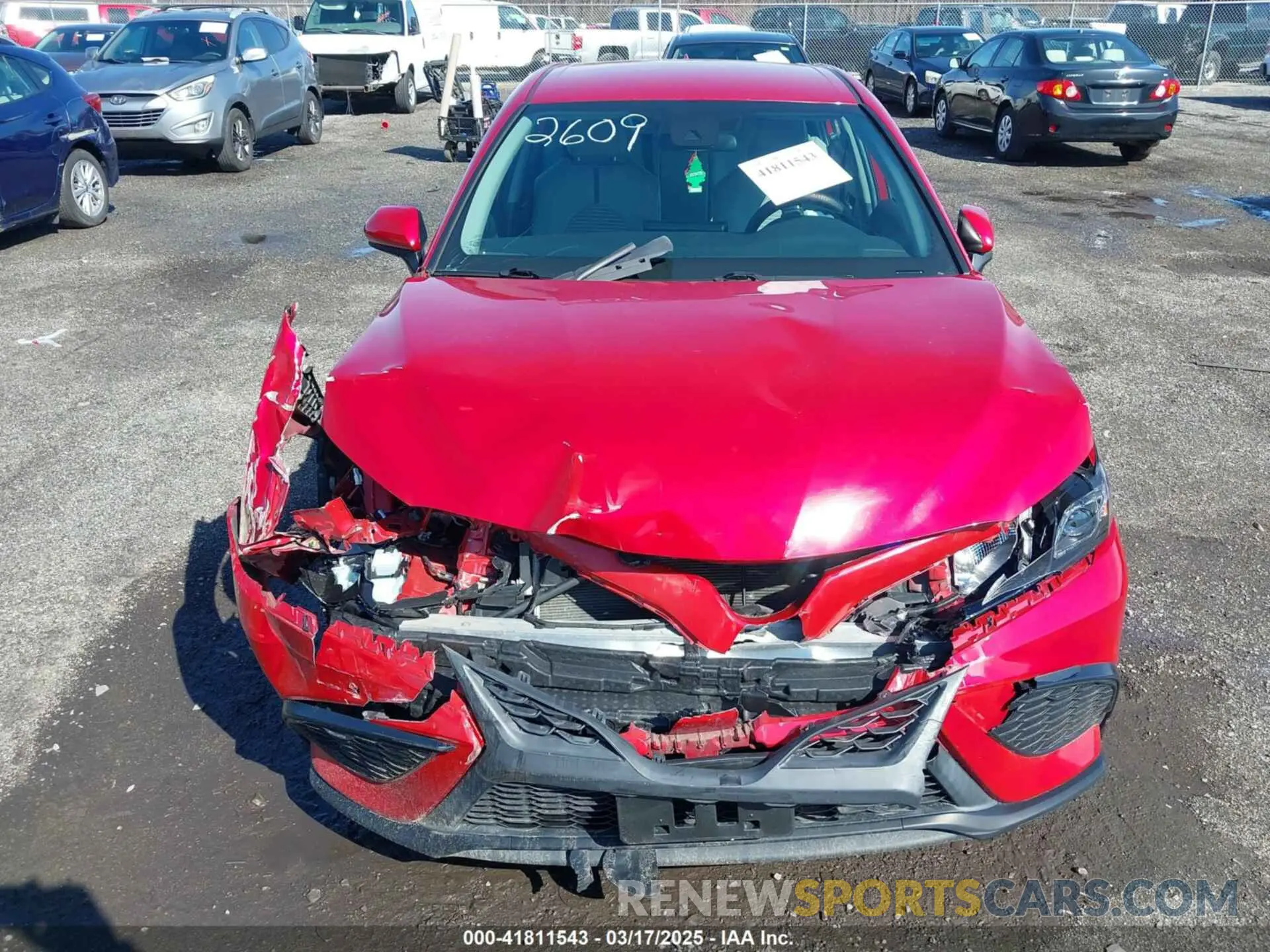 12 fotografías del automóvil dañado 4T1G11AK0MU482609 TOYOTA CAMRY 2021