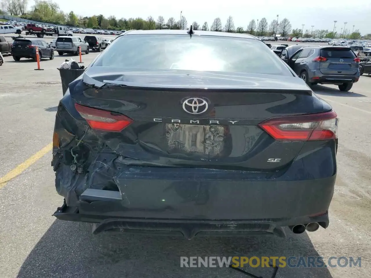6 fotografías del automóvil dañado 4T1G11AK0MU544753 TOYOTA CAMRY 2021