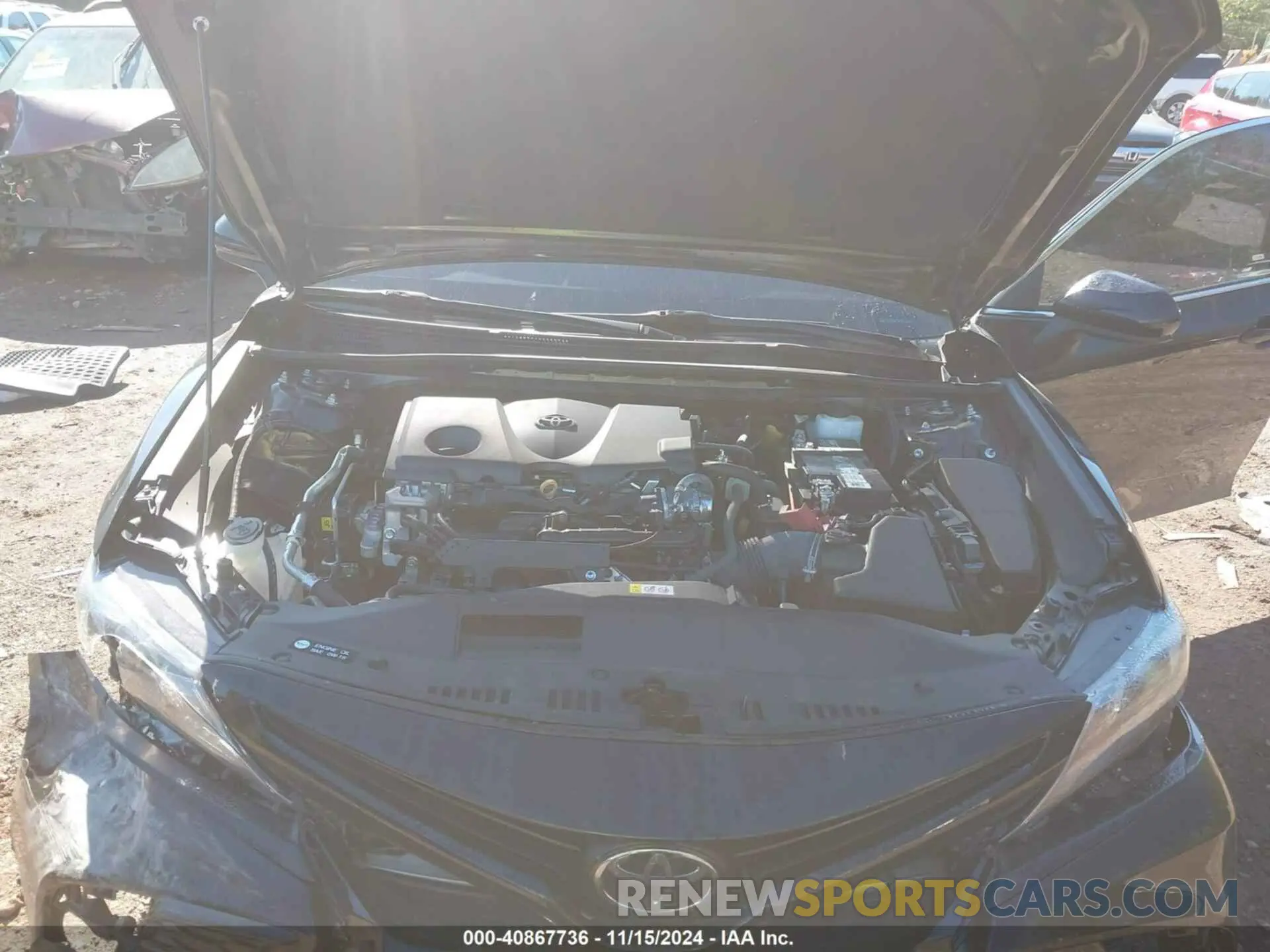 10 fotografías del automóvil dañado 4T1G11AK0MU561794 TOYOTA CAMRY 2021