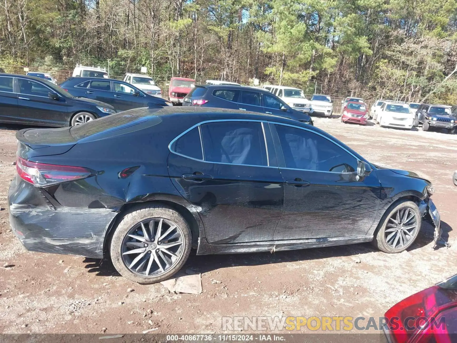 13 fotografías del automóvil dañado 4T1G11AK0MU561794 TOYOTA CAMRY 2021