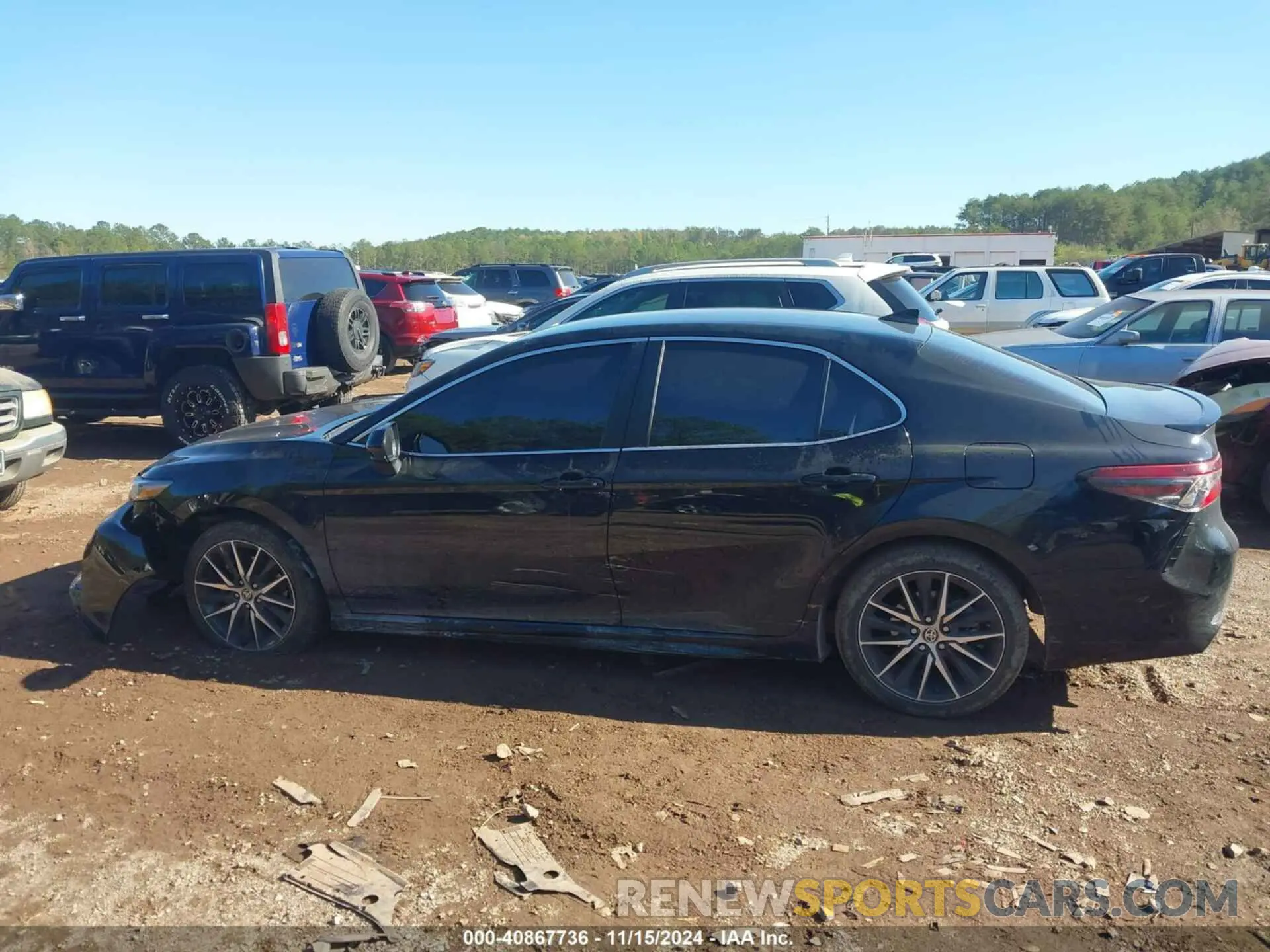 14 fotografías del automóvil dañado 4T1G11AK0MU561794 TOYOTA CAMRY 2021