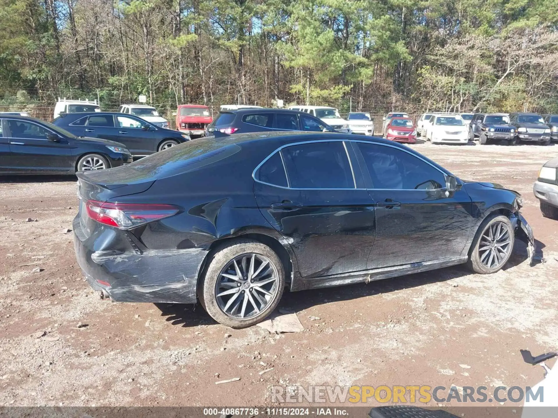 17 fotografías del automóvil dañado 4T1G11AK0MU561794 TOYOTA CAMRY 2021