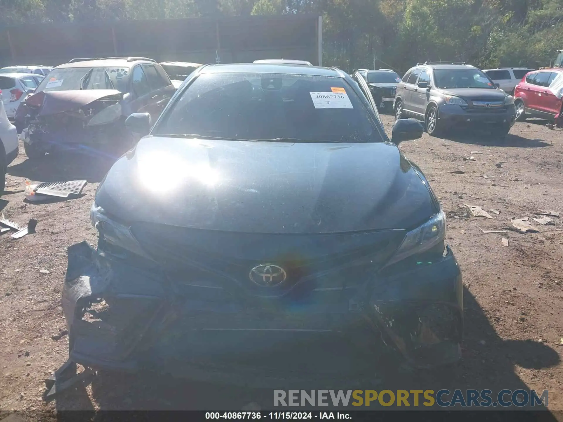 6 fotografías del automóvil dañado 4T1G11AK0MU561794 TOYOTA CAMRY 2021