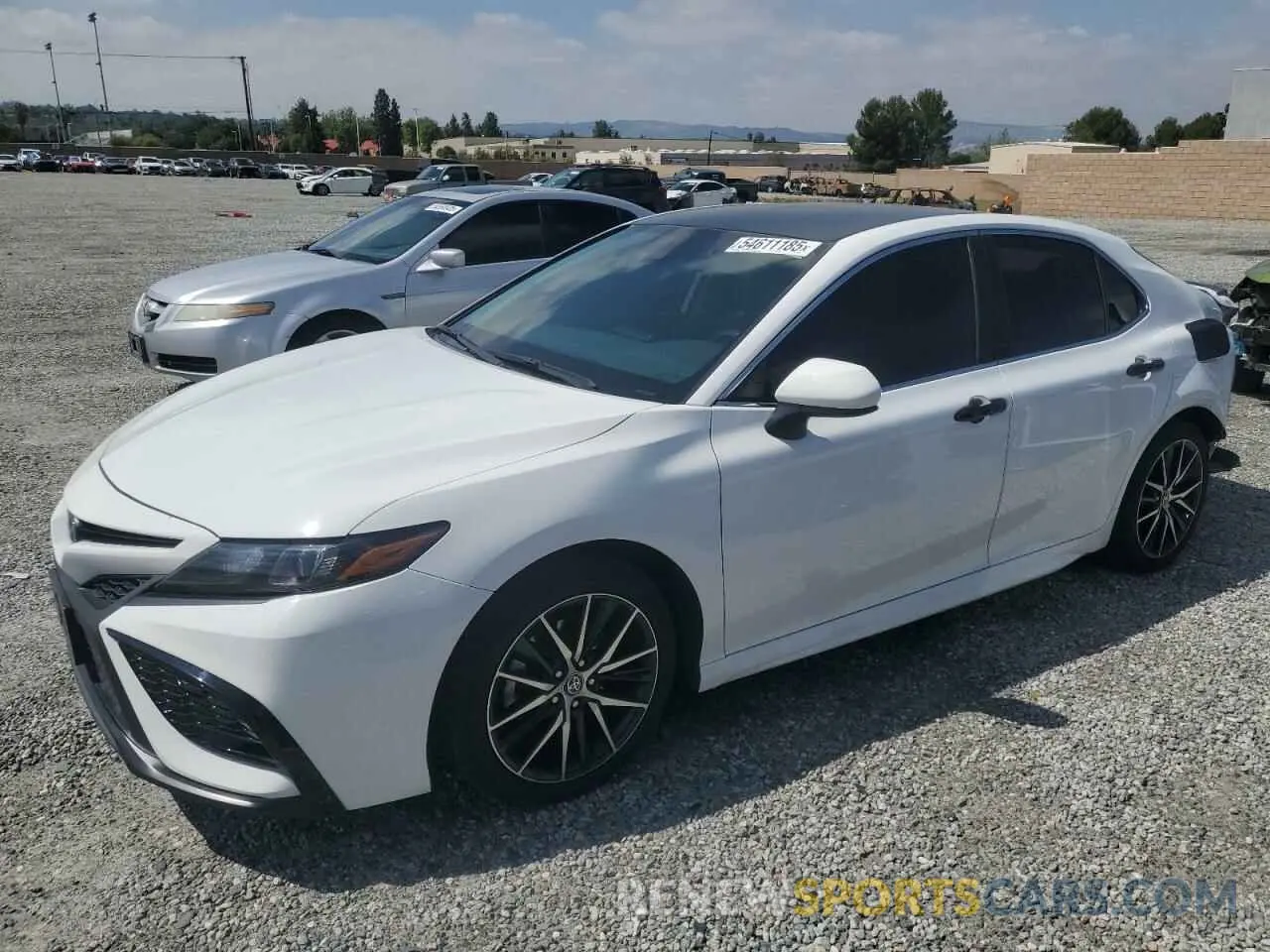 1 fotografías del automóvil dañado 4T1G11AK0MU572326 TOYOTA CAMRY 2021