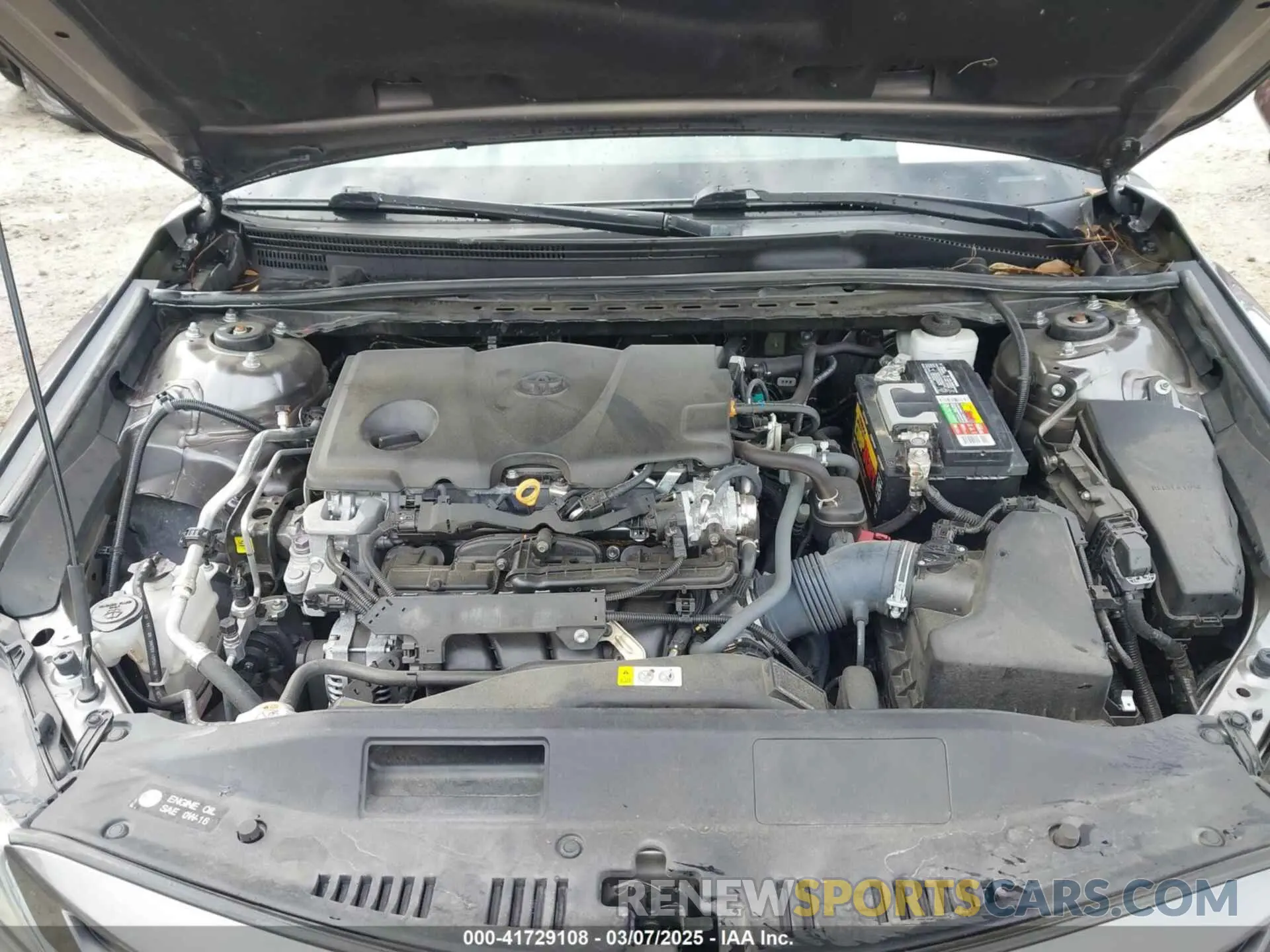 10 fotografías del automóvil dañado 4T1G11AK0MU586968 TOYOTA CAMRY 2021