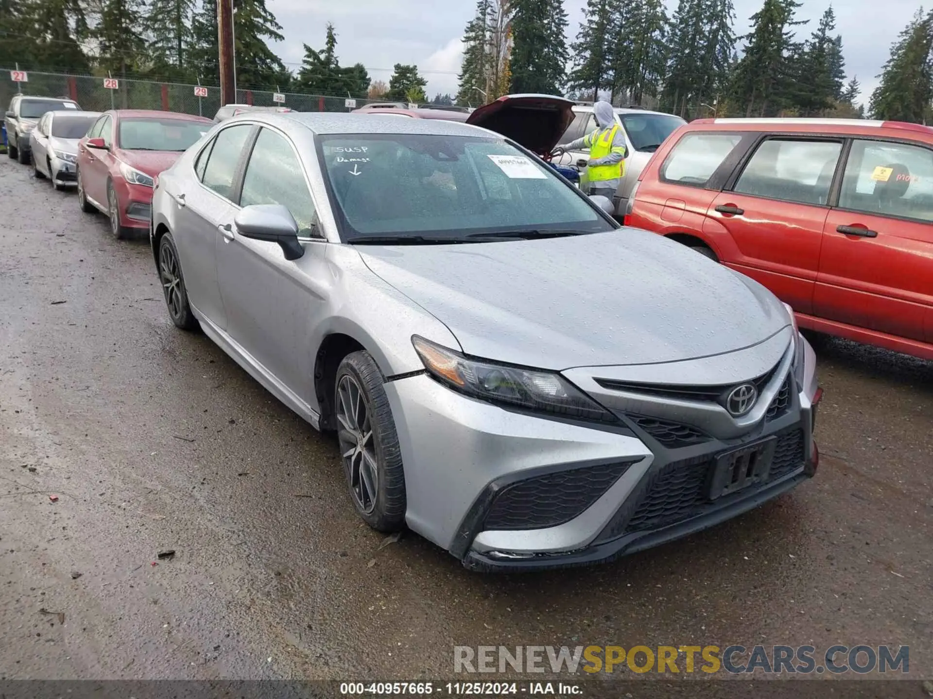 1 fotografías del automóvil dañado 4T1G11AK0MU605339 TOYOTA CAMRY 2021
