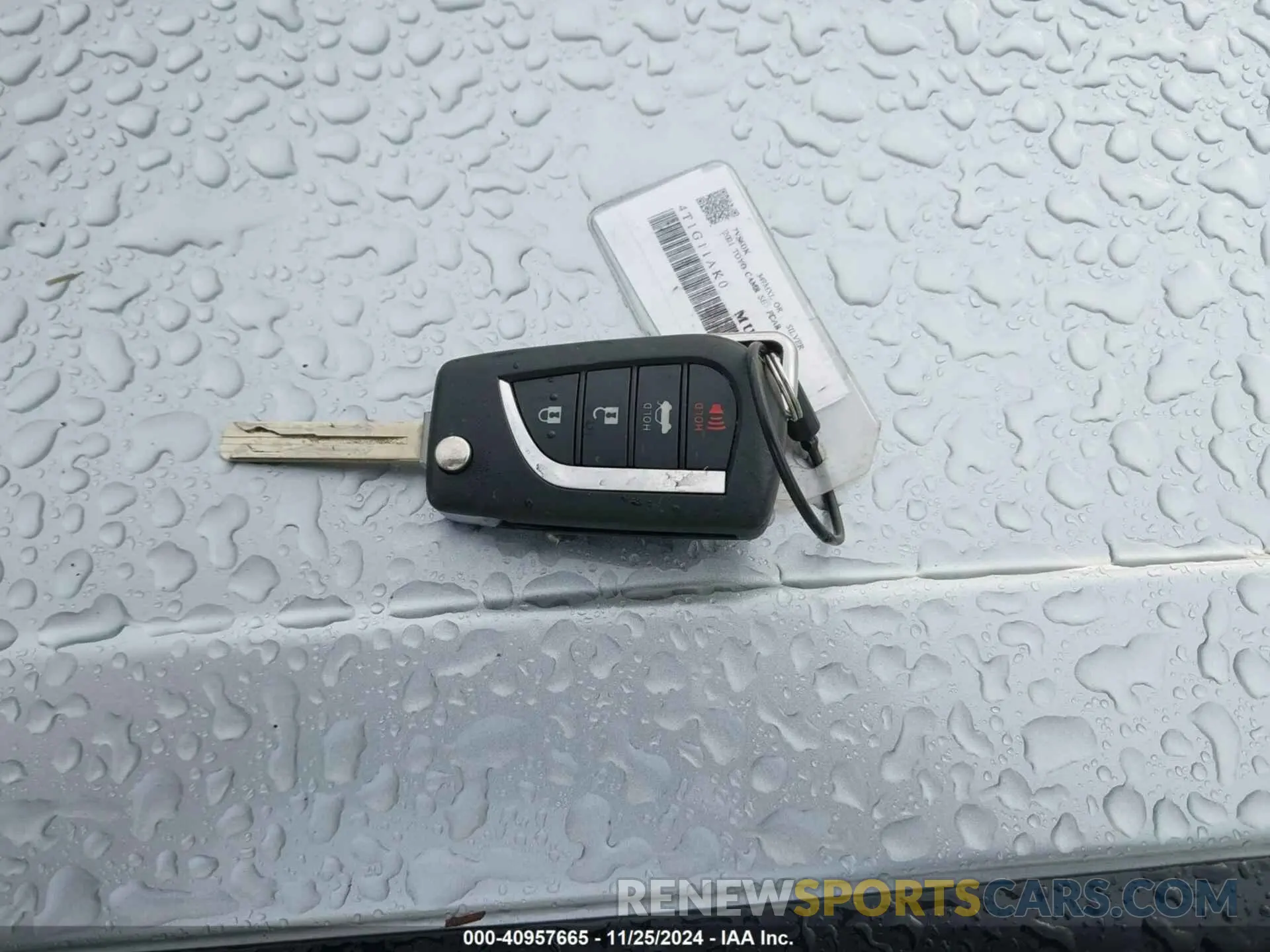 11 fotografías del automóvil dañado 4T1G11AK0MU605339 TOYOTA CAMRY 2021