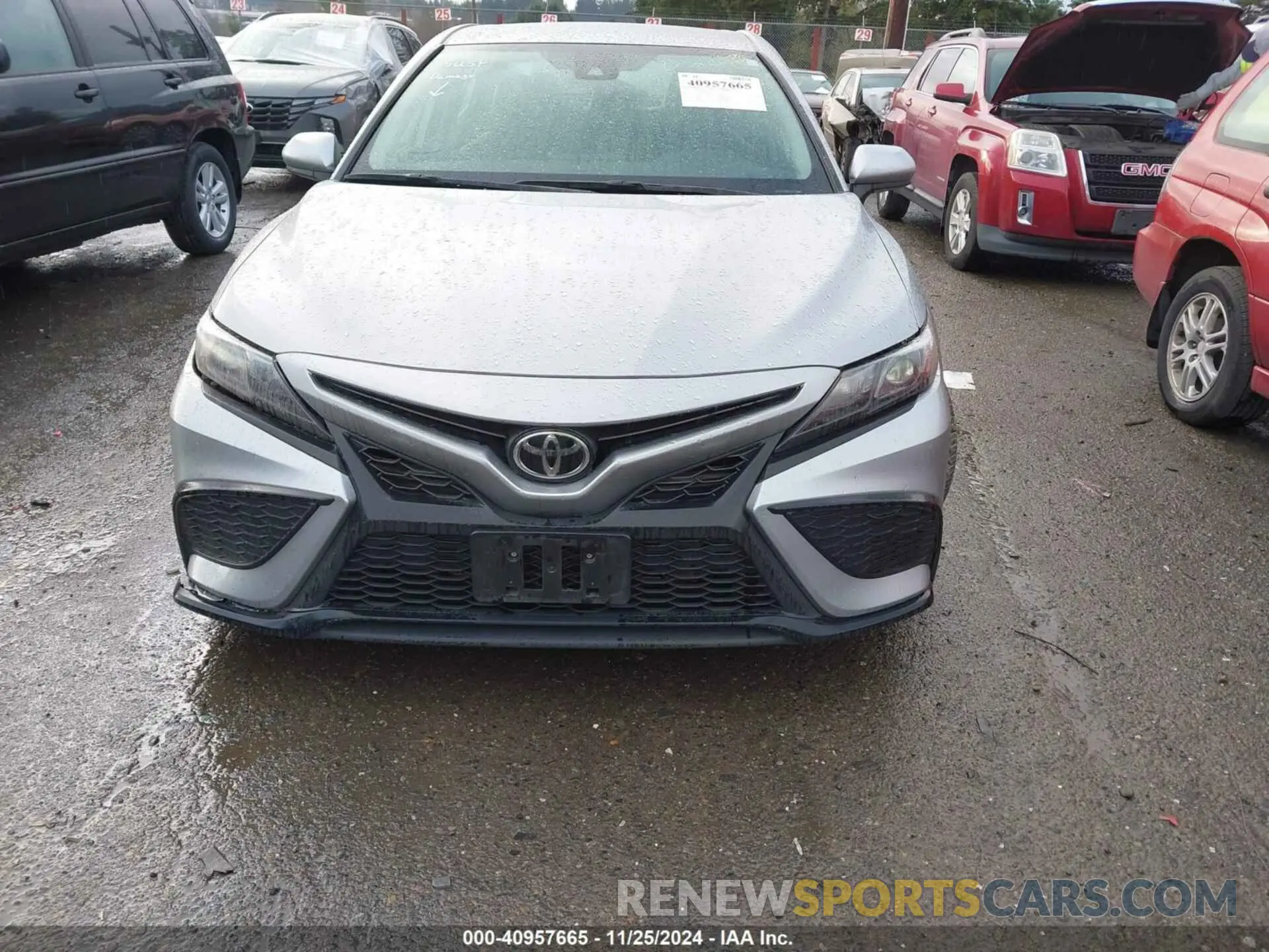 12 fotografías del automóvil dañado 4T1G11AK0MU605339 TOYOTA CAMRY 2021
