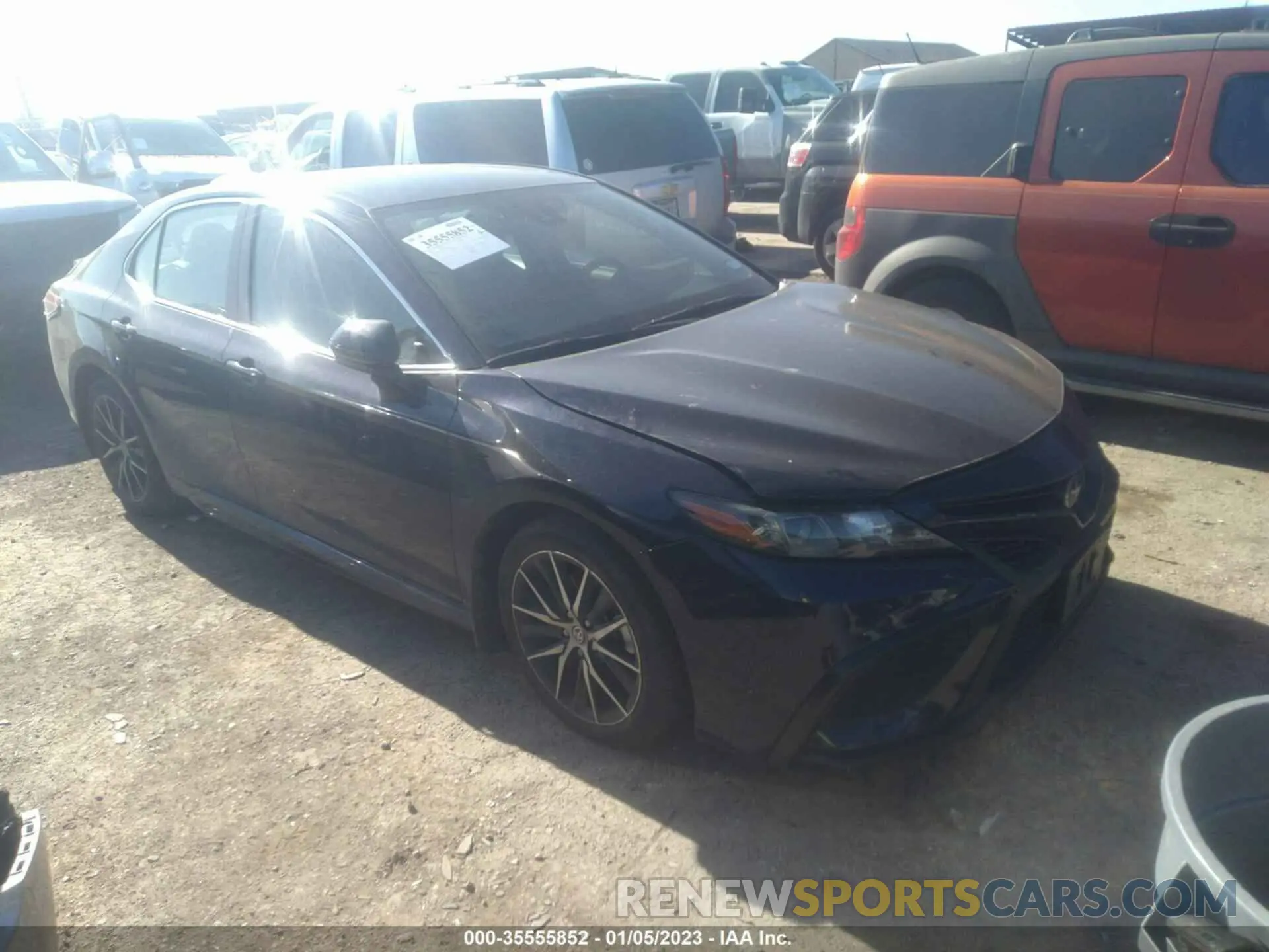 1 fotografías del automóvil dañado 4T1G11AK0MU608502 TOYOTA CAMRY 2021