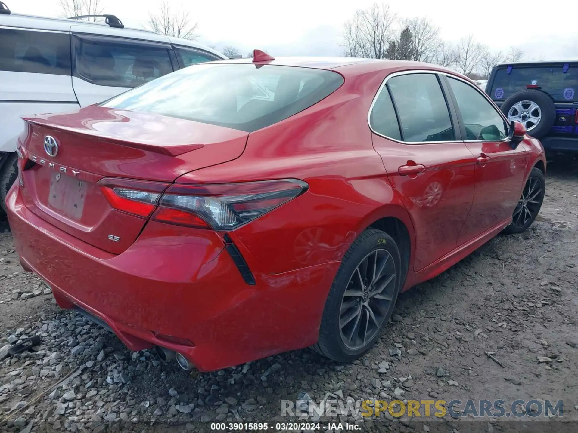 4 fotografías del automóvil dañado 4T1G11AK1MU425397 TOYOTA CAMRY 2021