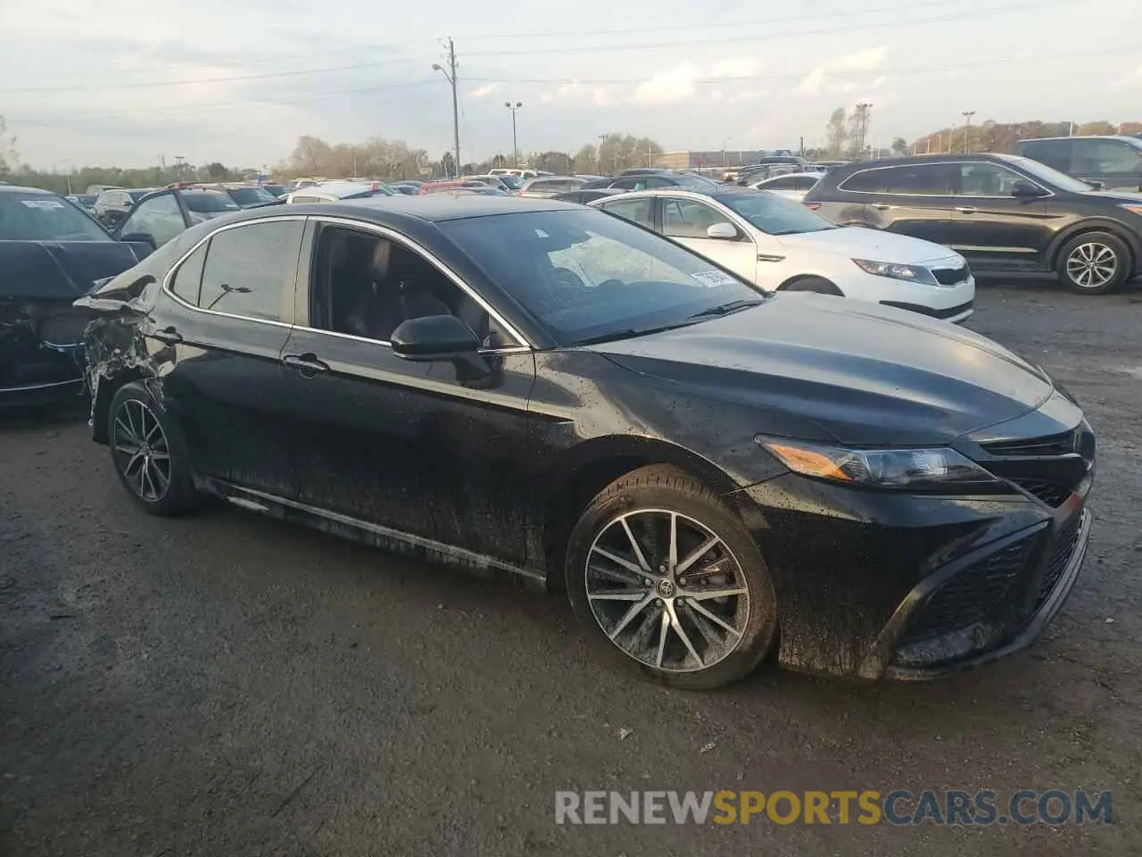 4 fotografías del automóvil dañado 4T1G11AK1MU431541 TOYOTA CAMRY 2021