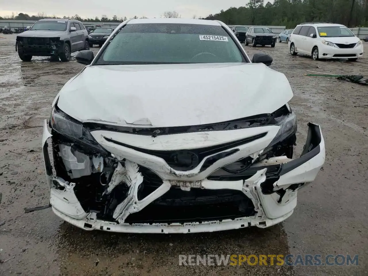 5 fotografías del automóvil dañado 4T1G11AK1MU466693 TOYOTA CAMRY 2021