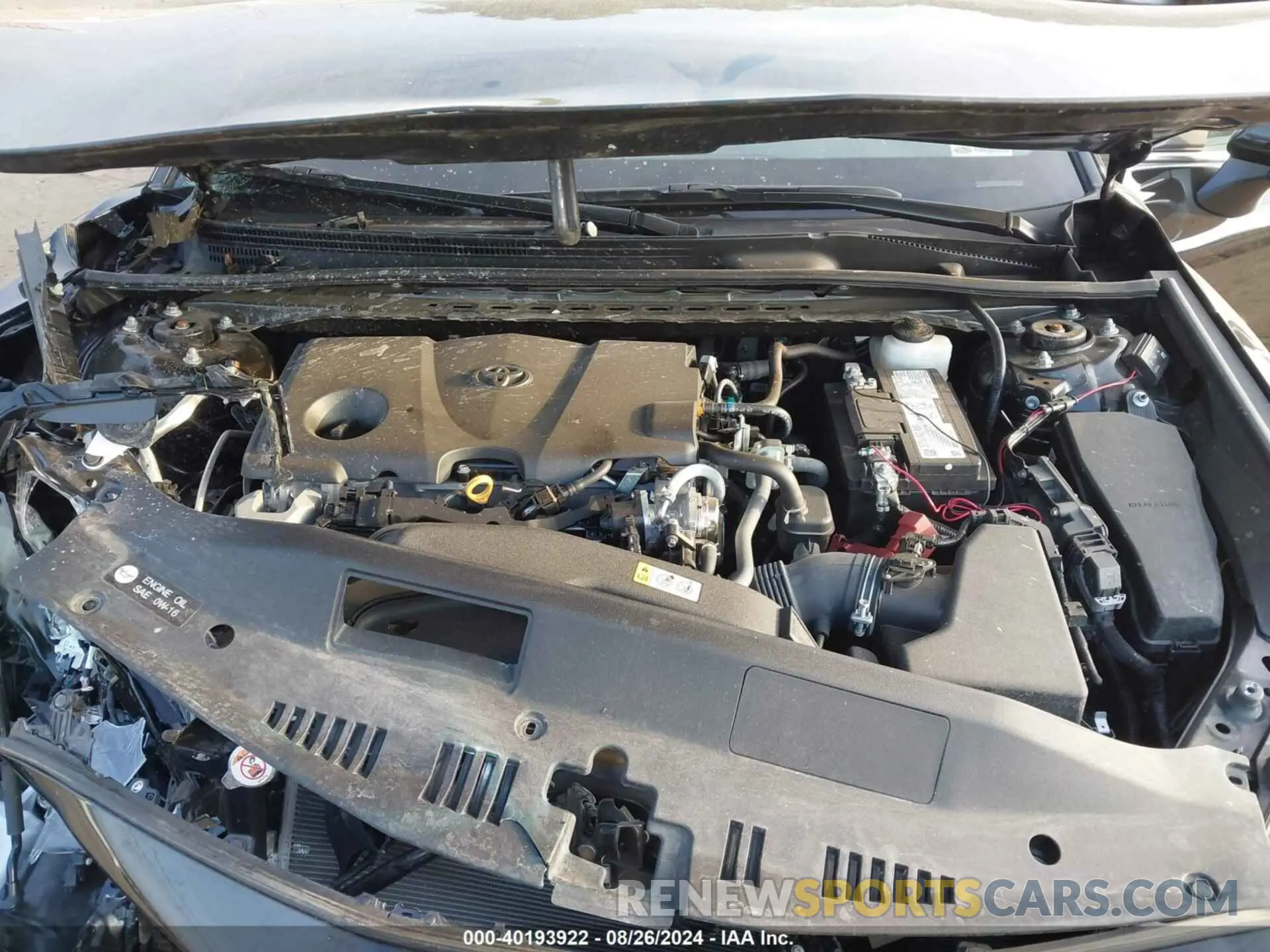 10 fotografías del automóvil dañado 4T1G11AK1MU471408 TOYOTA CAMRY 2021