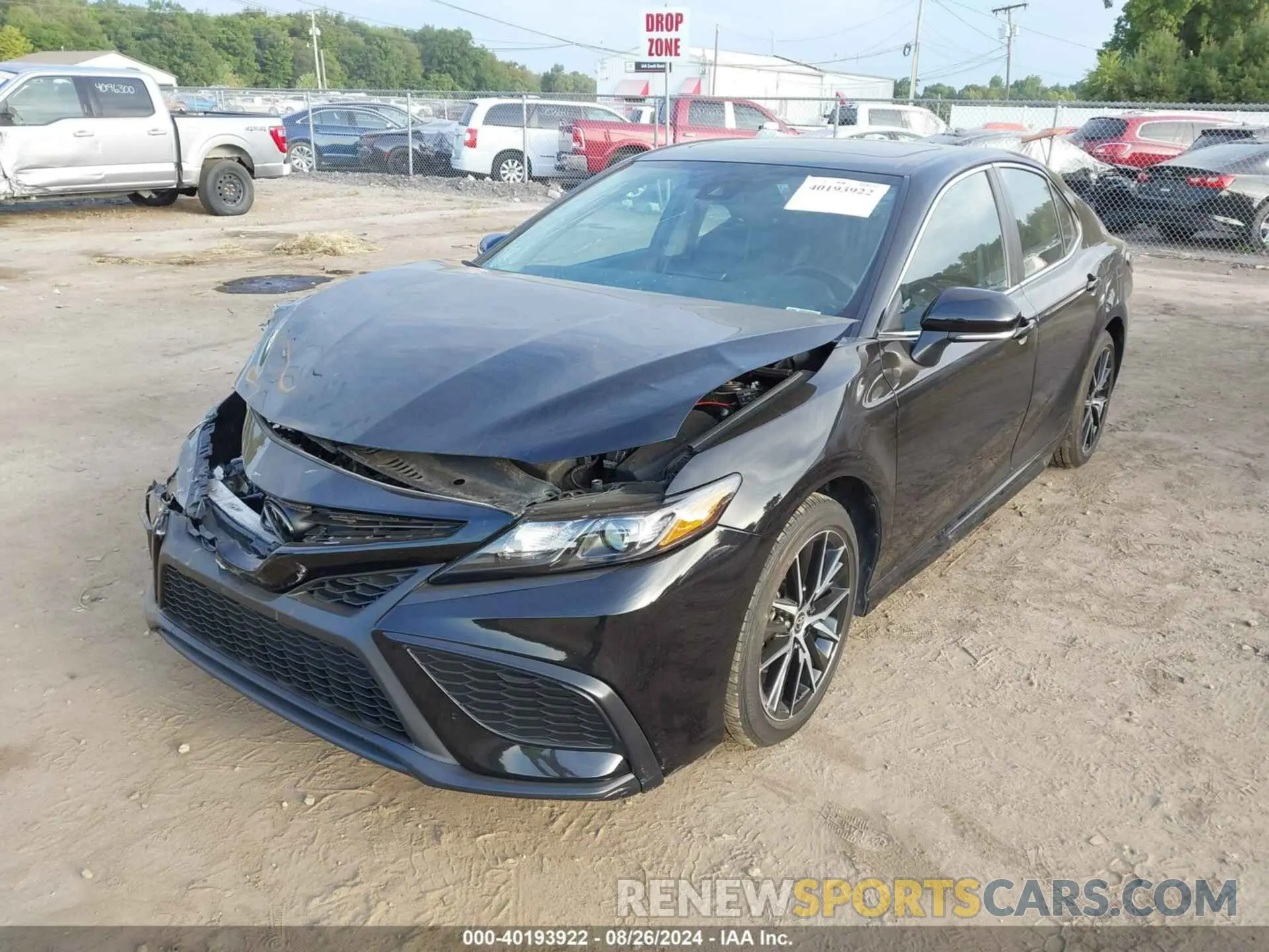 2 fotografías del automóvil dañado 4T1G11AK1MU471408 TOYOTA CAMRY 2021