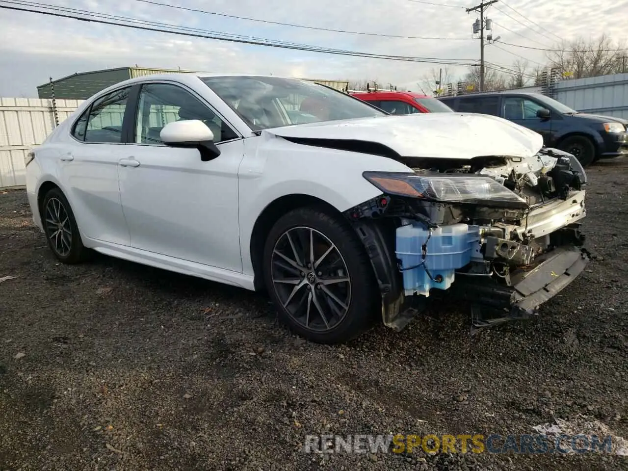 4 fotografías del automóvil dañado 4T1G11AK1MU478679 TOYOTA CAMRY 2021