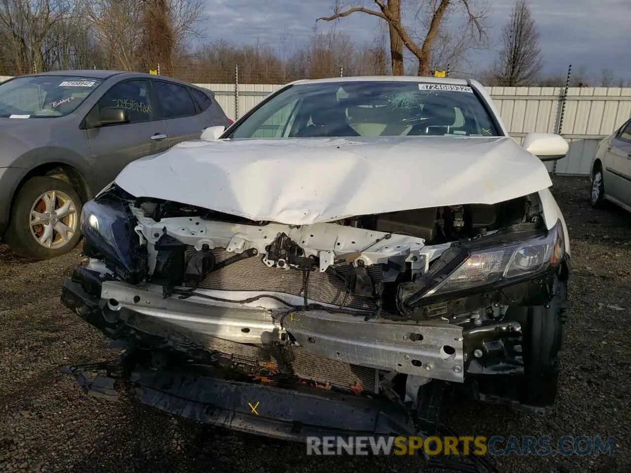 5 fotografías del automóvil dañado 4T1G11AK1MU478679 TOYOTA CAMRY 2021