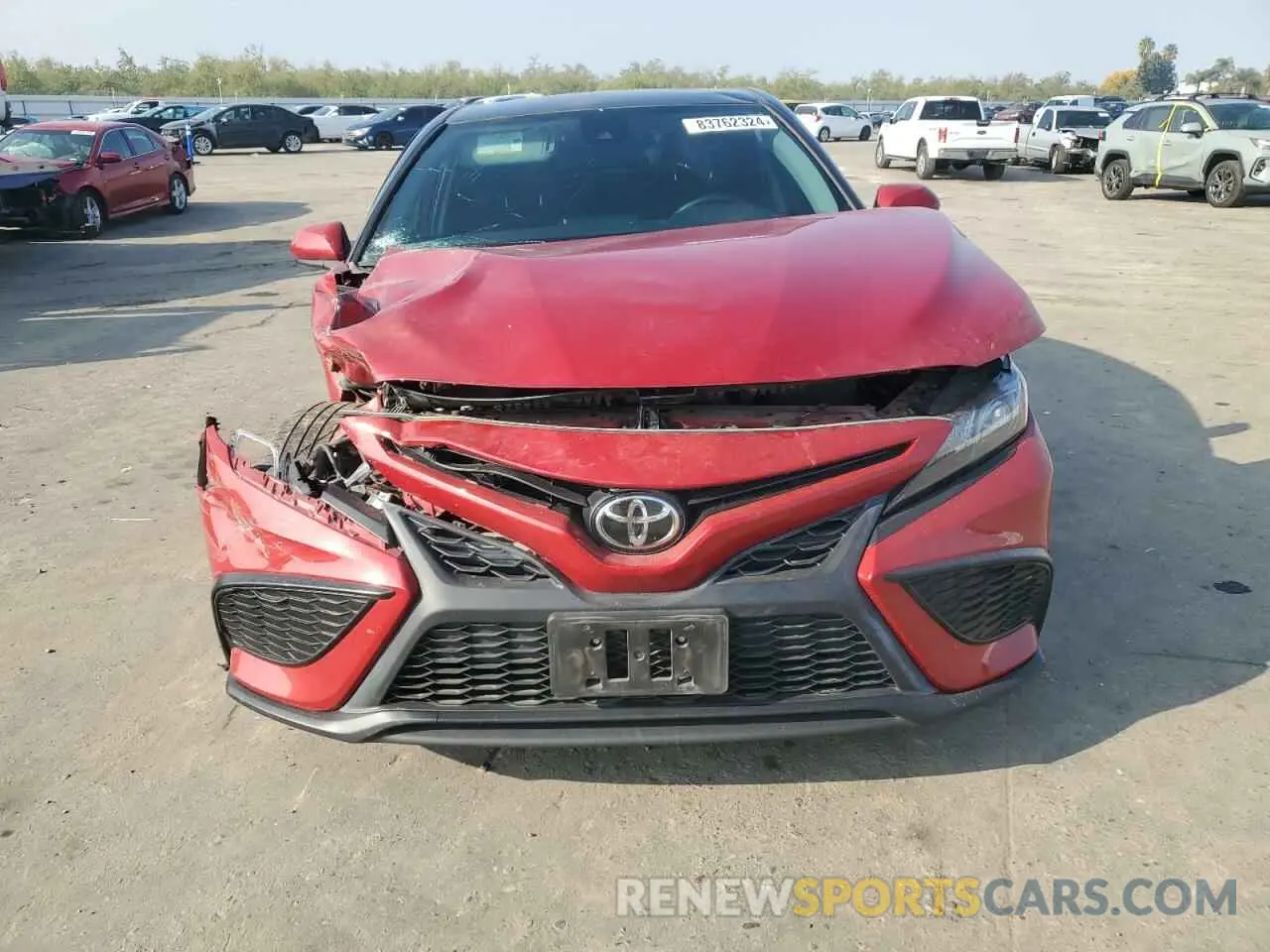 5 fotografías del automóvil dañado 4T1G11AK1MU493814 TOYOTA CAMRY 2021