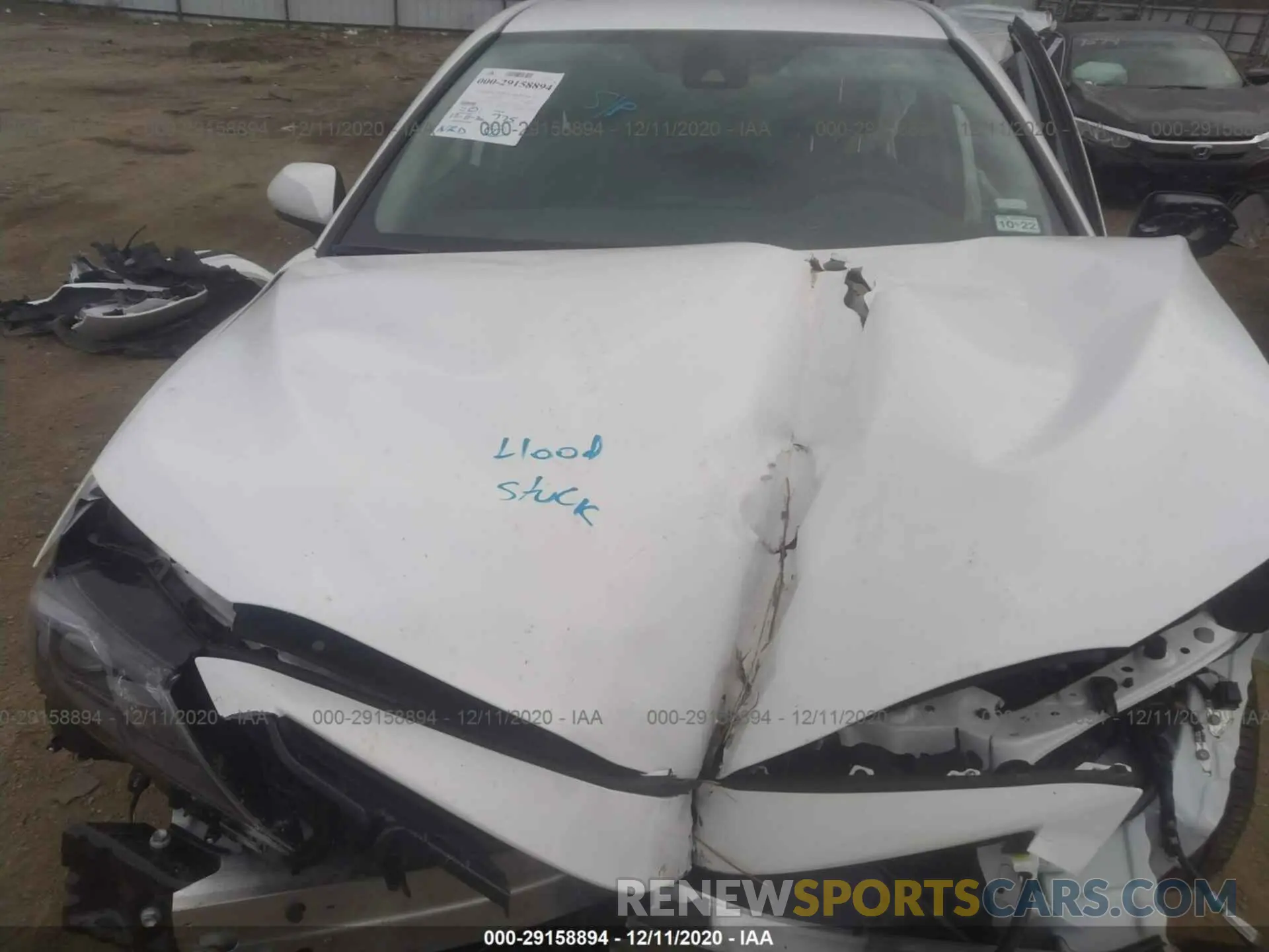 10 fotografías del automóvil dañado 4T1G11AK1MU517559 TOYOTA CAMRY 2021