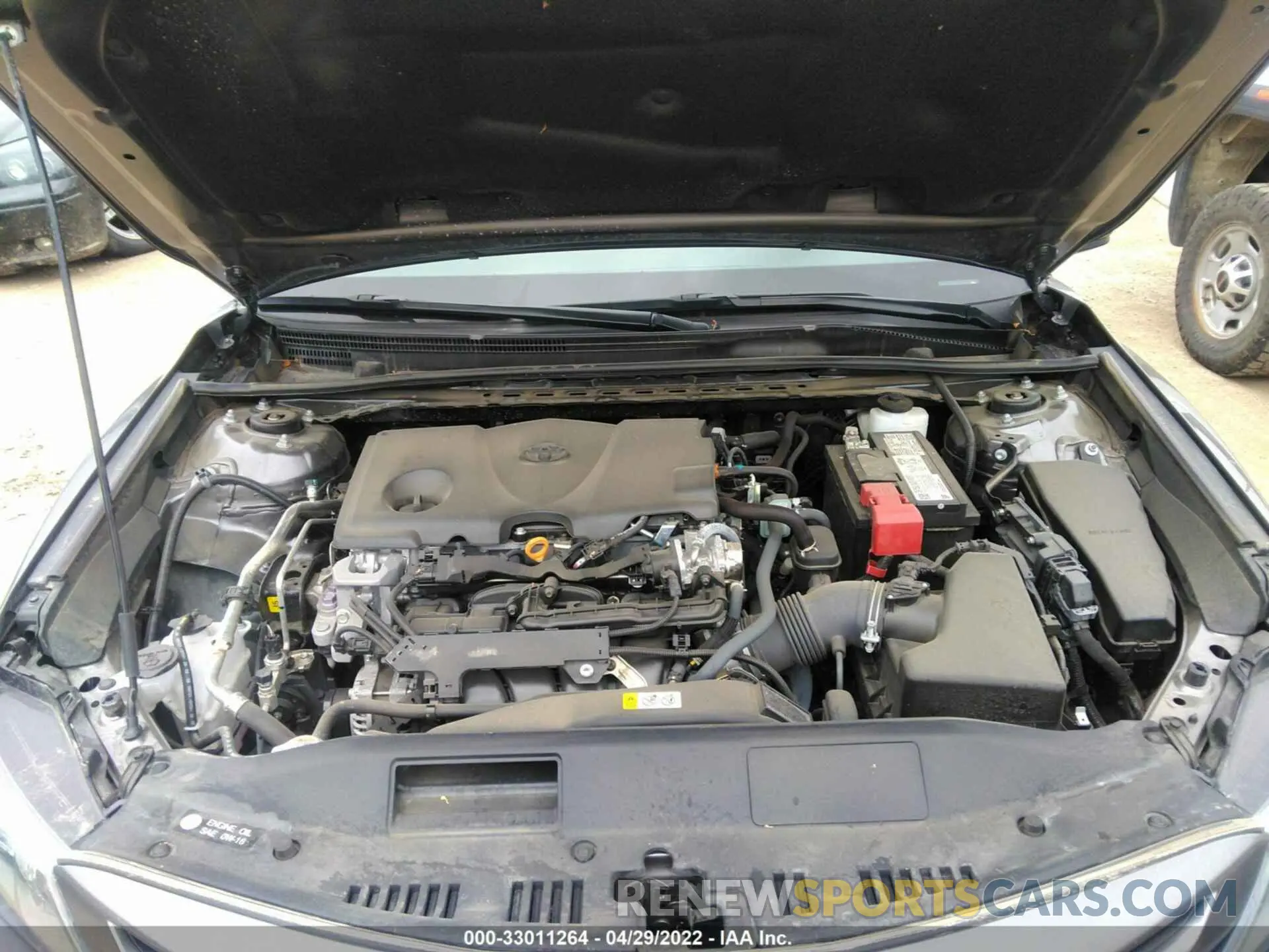 10 fotografías del automóvil dañado 4T1G11AK1MU518744 TOYOTA CAMRY 2021
