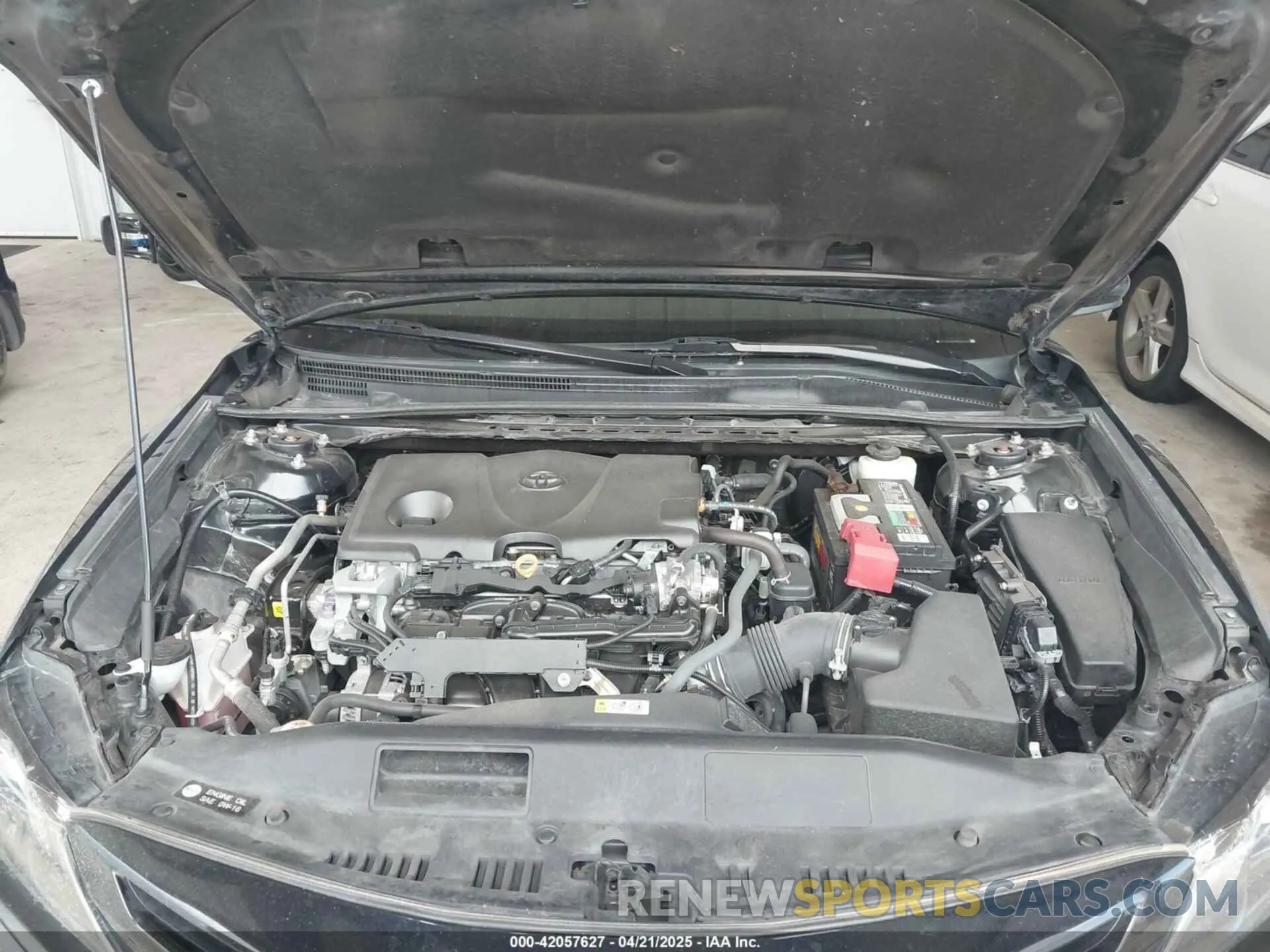 10 fotografías del automóvil dañado 4T1G11AK1MU535592 TOYOTA CAMRY 2021
