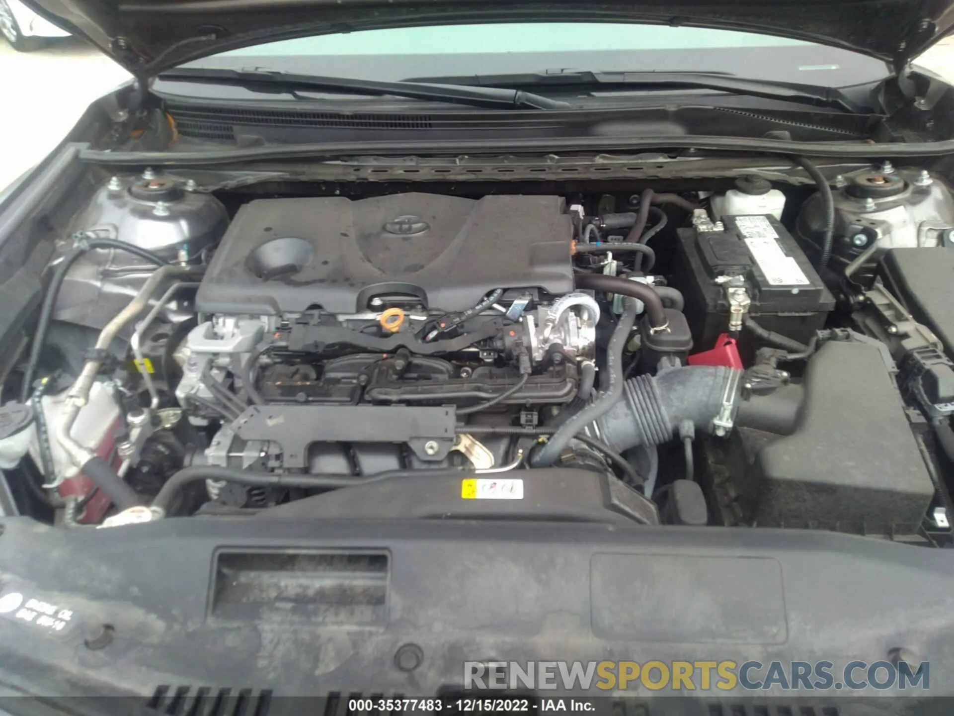10 fotografías del automóvil dañado 4T1G11AK1MU542655 TOYOTA CAMRY 2021