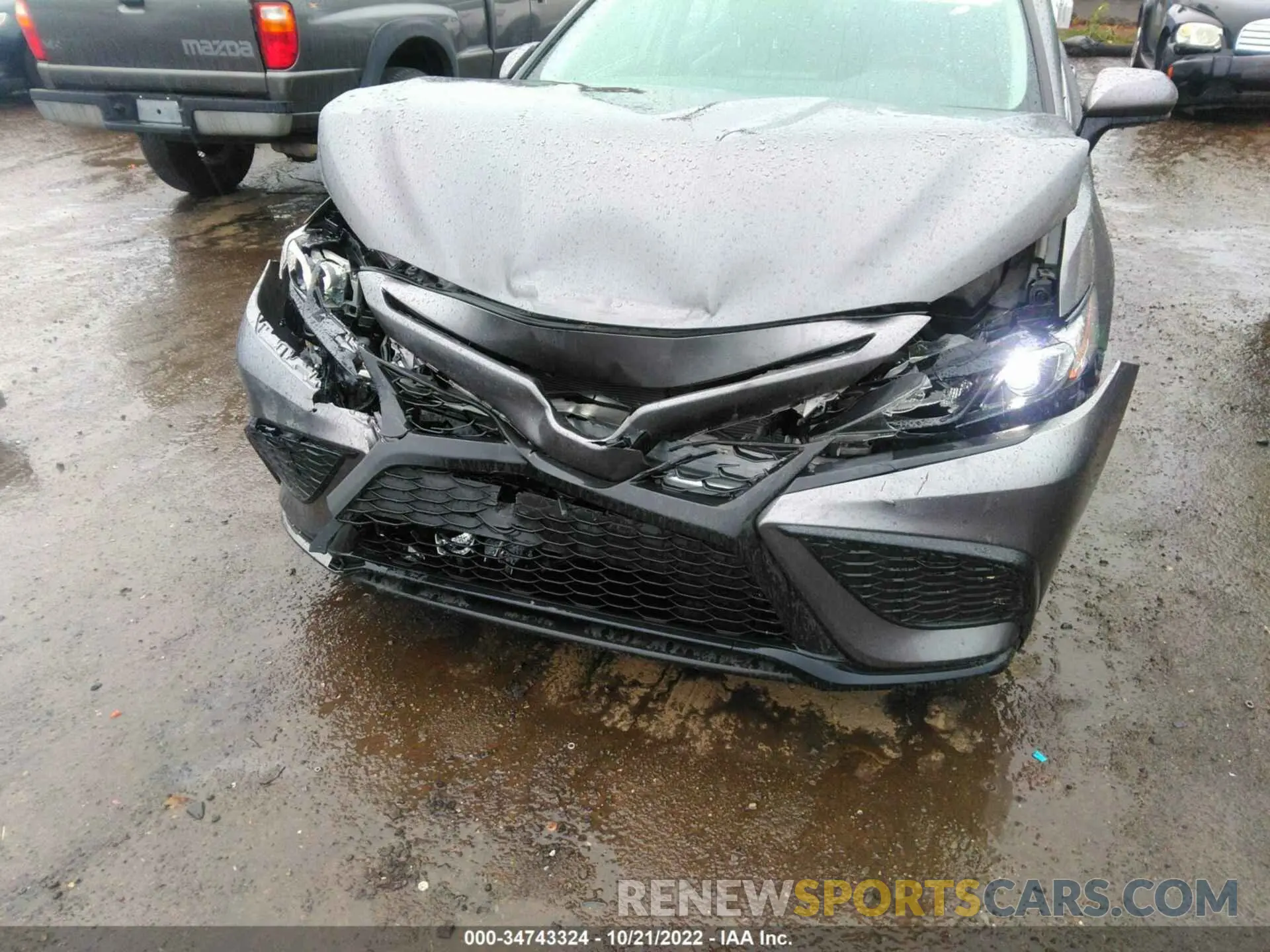 6 fotografías del automóvil dañado 4T1G11AK1MU547421 TOYOTA CAMRY 2021