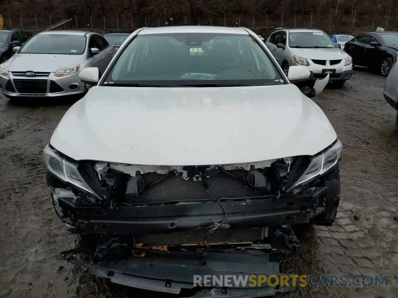5 fotografías del automóvil dañado 4T1G11AK1MU552506 TOYOTA CAMRY 2021