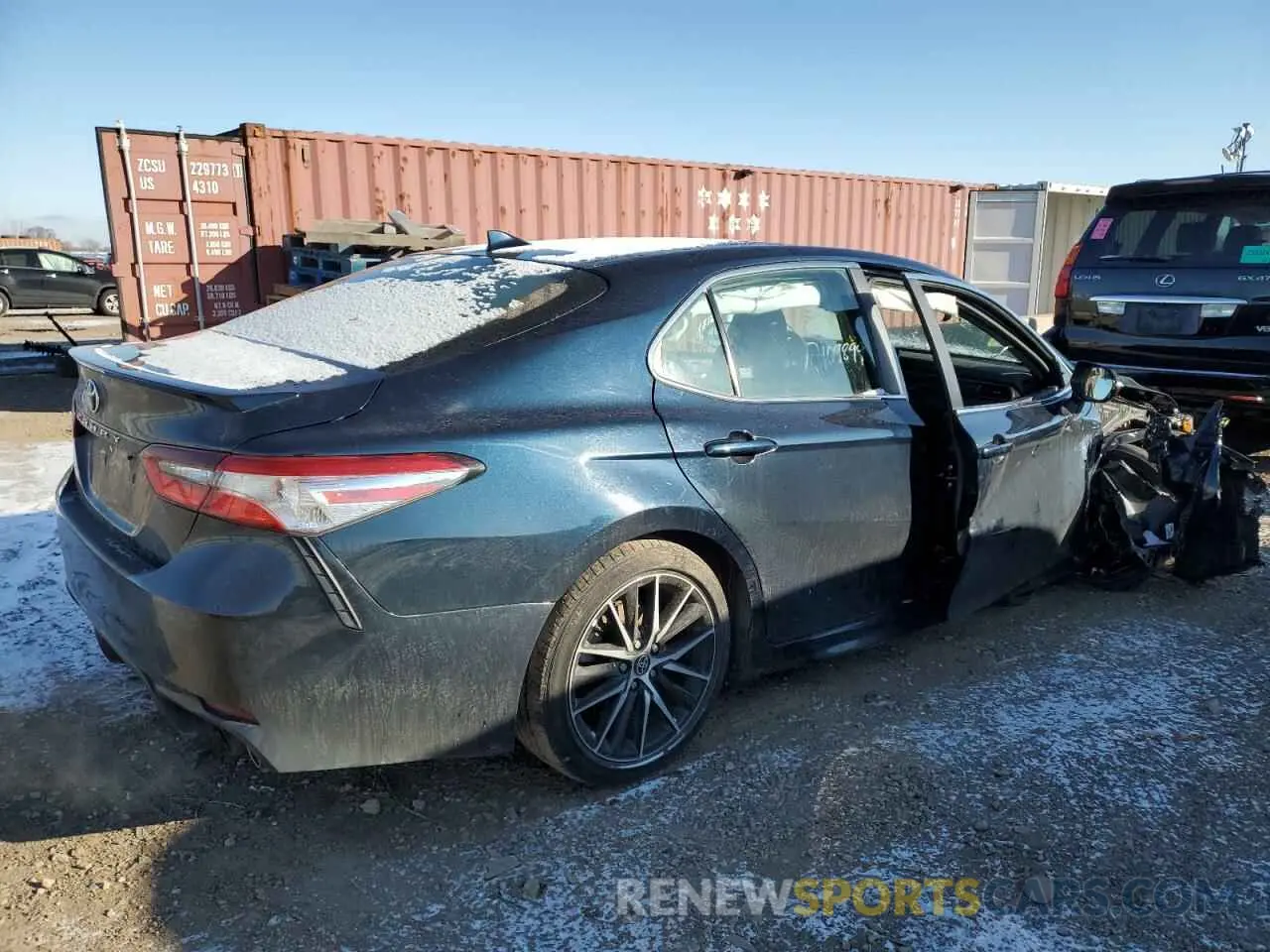 3 fotografías del automóvil dañado 4T1G11AK1MU556250 TOYOTA CAMRY 2021