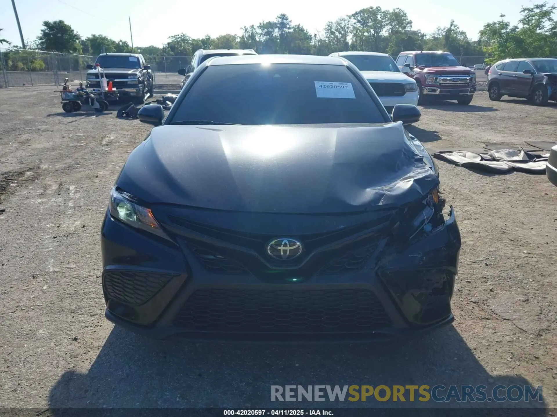 12 fotografías del automóvil dañado 4T1G11AK1MU602787 TOYOTA CAMRY 2021