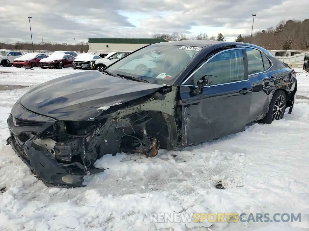 1 fotografías del automóvil dañado 4T1G11AK1MU607858 TOYOTA CAMRY 2021