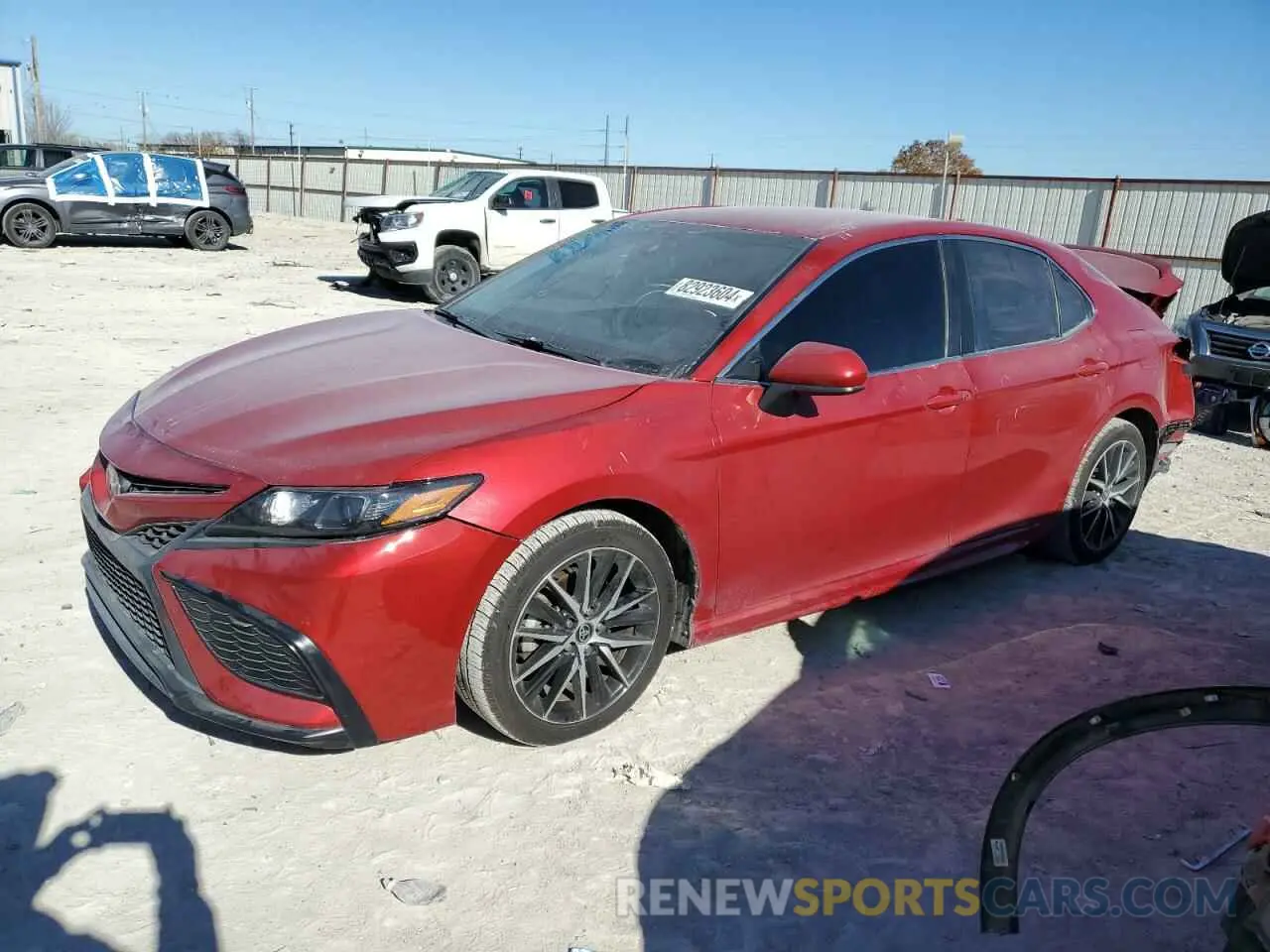1 fotografías del automóvil dañado 4T1G11AK2MU402629 TOYOTA CAMRY 2021