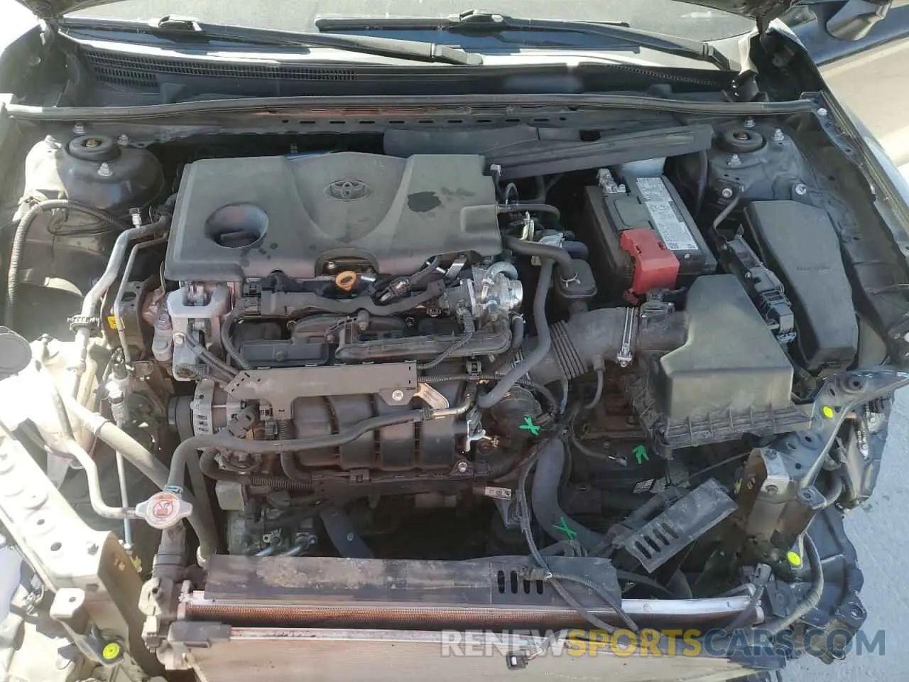 11 fotografías del automóvil dañado 4T1G11AK2MU407295 TOYOTA CAMRY 2021