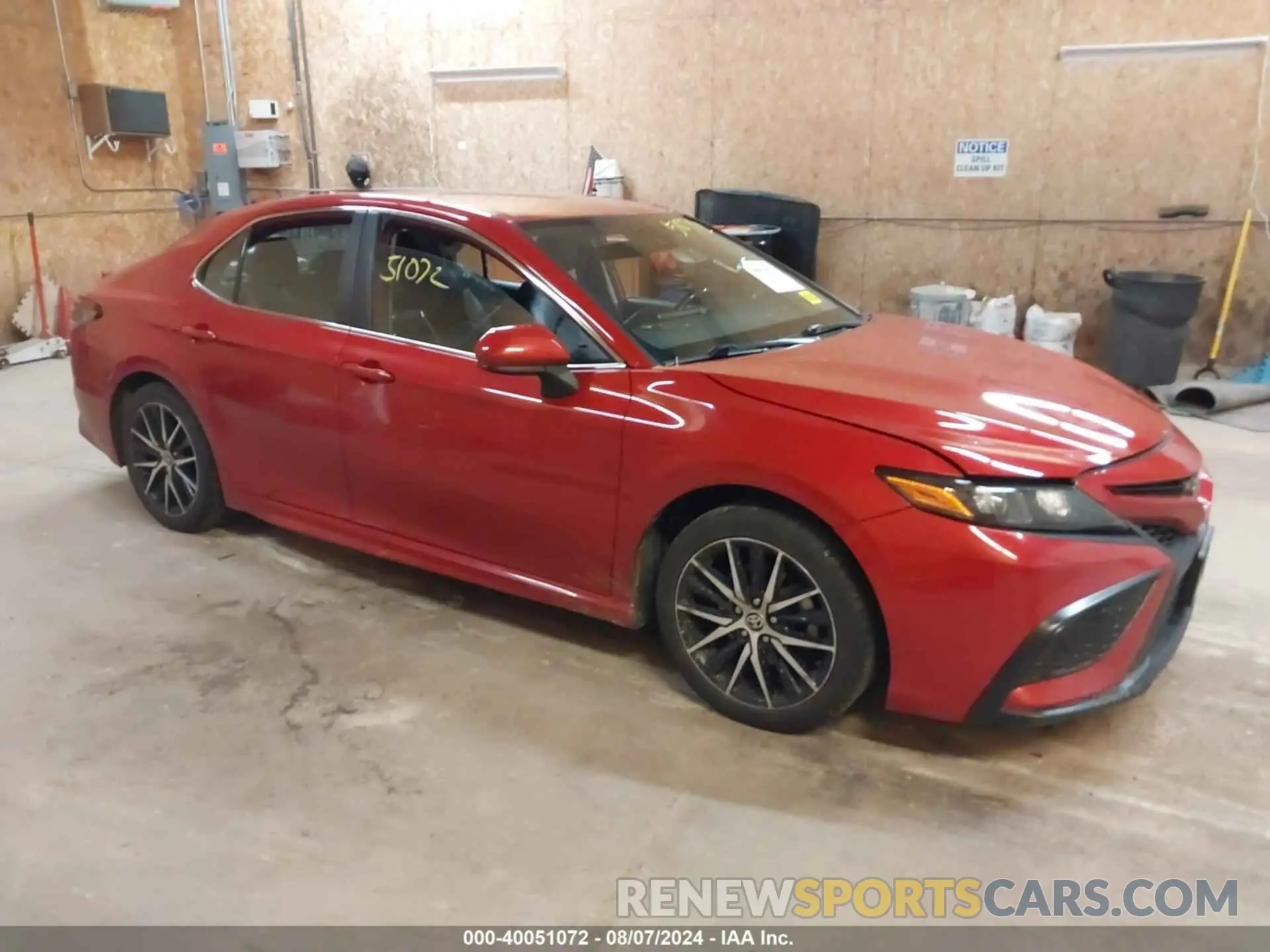 1 fotografías del automóvil dañado 4T1G11AK2MU412674 TOYOTA CAMRY 2021