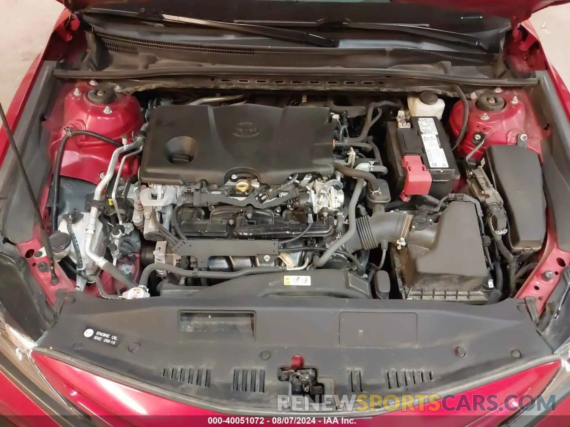 10 fotografías del automóvil dañado 4T1G11AK2MU412674 TOYOTA CAMRY 2021