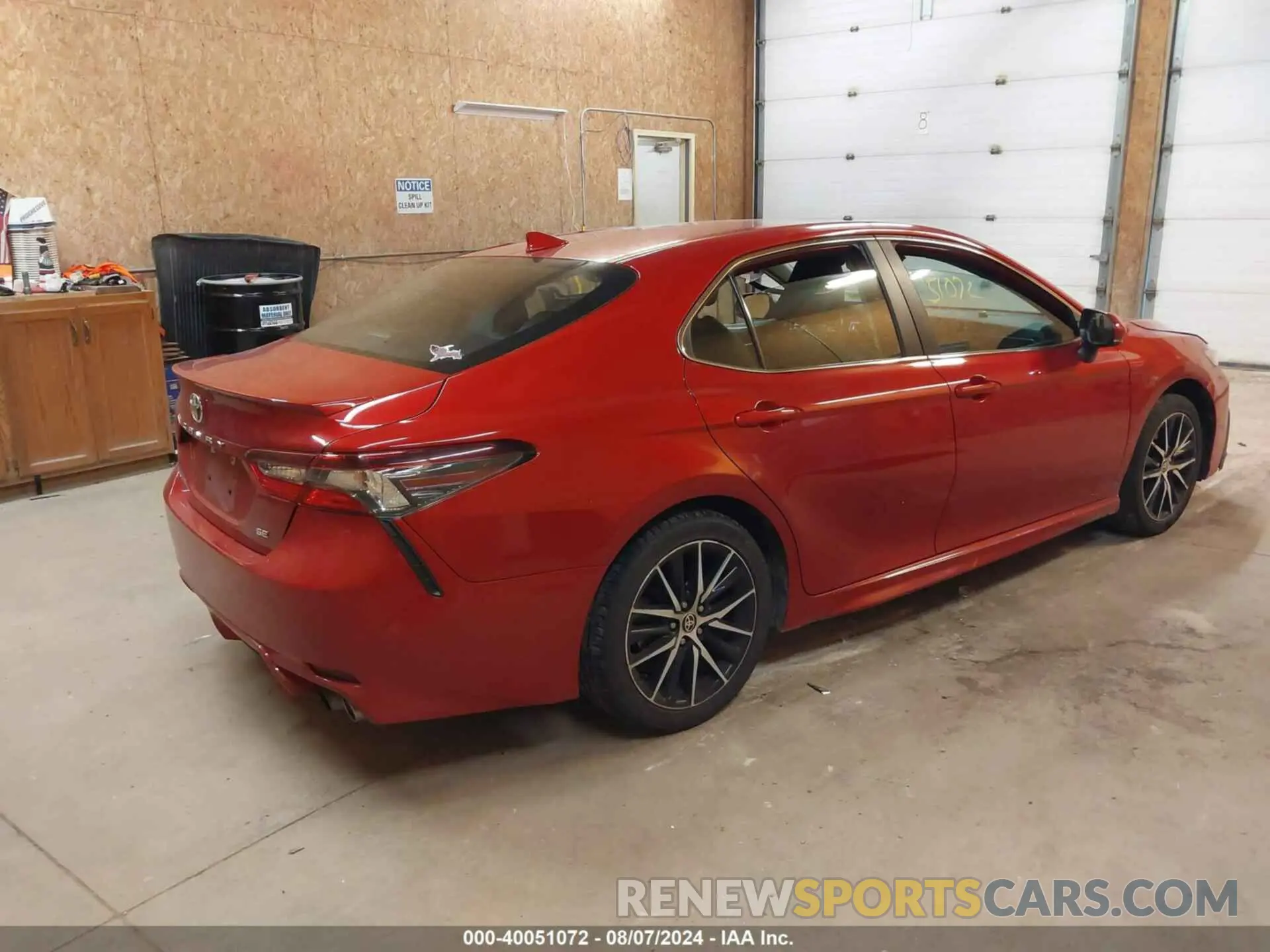 4 fotografías del automóvil dañado 4T1G11AK2MU412674 TOYOTA CAMRY 2021
