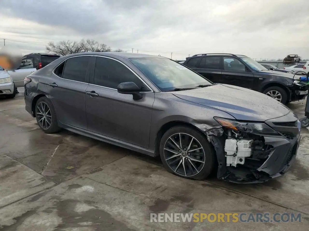 4 fotografías del automóvil dañado 4T1G11AK2MU425568 TOYOTA CAMRY 2021