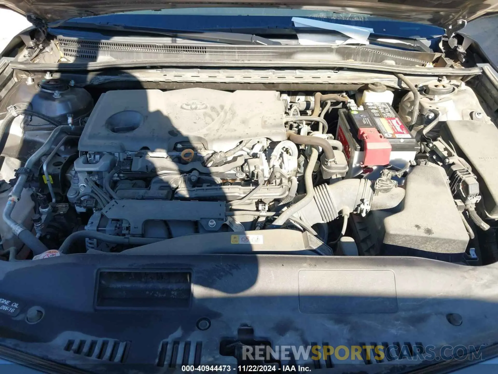10 fotografías del automóvil dañado 4T1G11AK2MU440538 TOYOTA CAMRY 2021