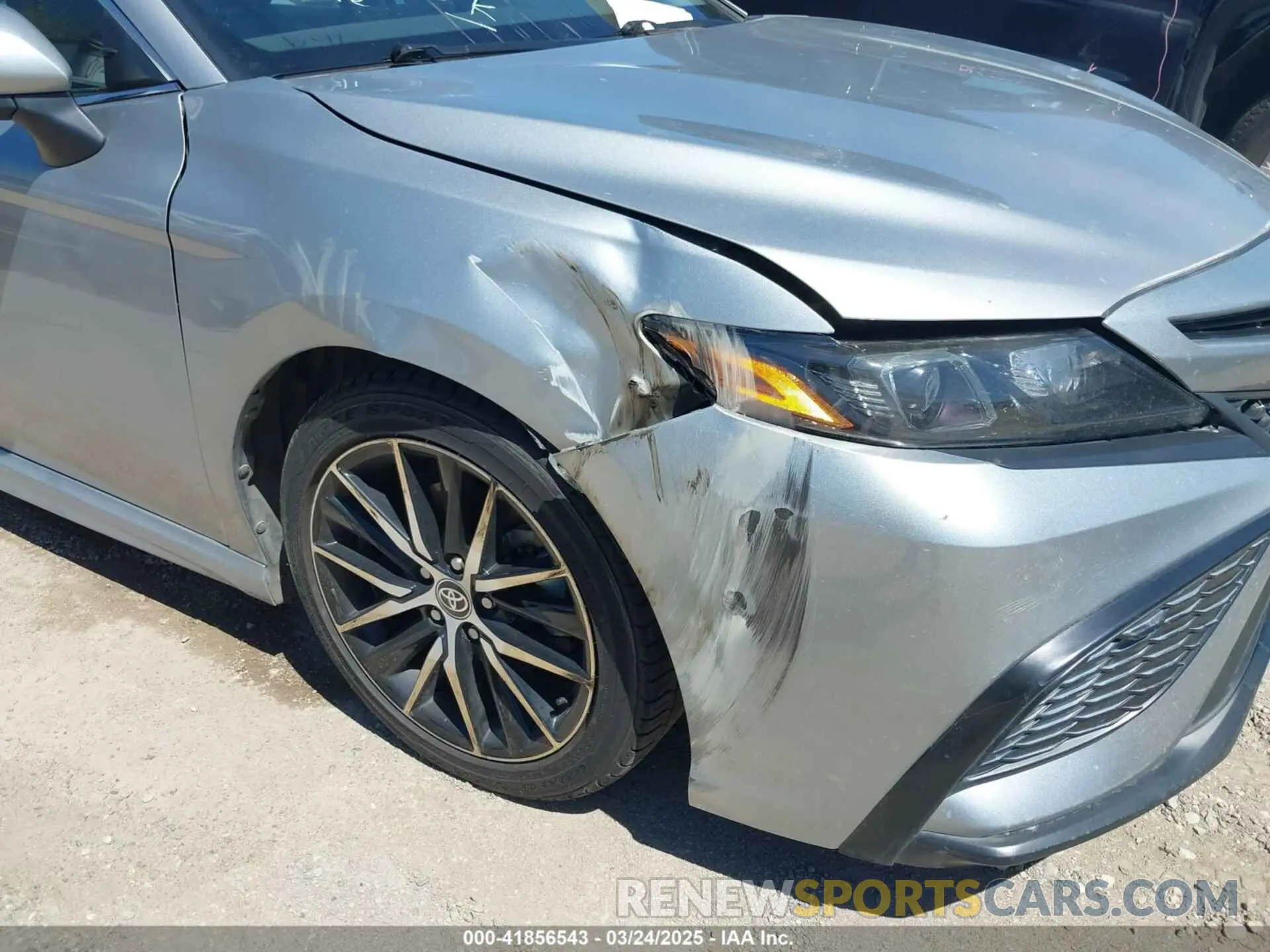 6 fotografías del automóvil dañado 4T1G11AK2MU442936 TOYOTA CAMRY 2021